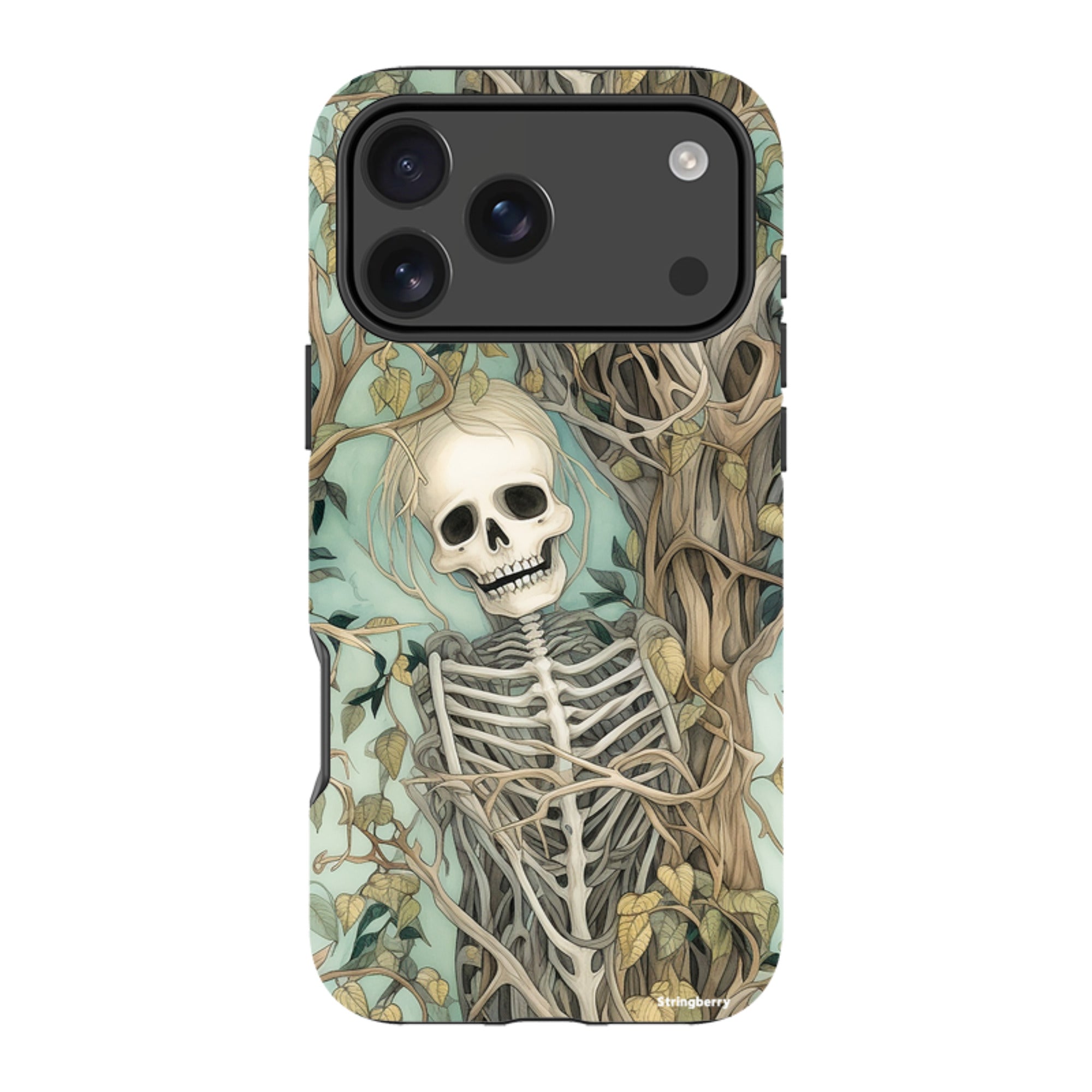 iPhone MagSafe Tough Case - Skeletal Floral