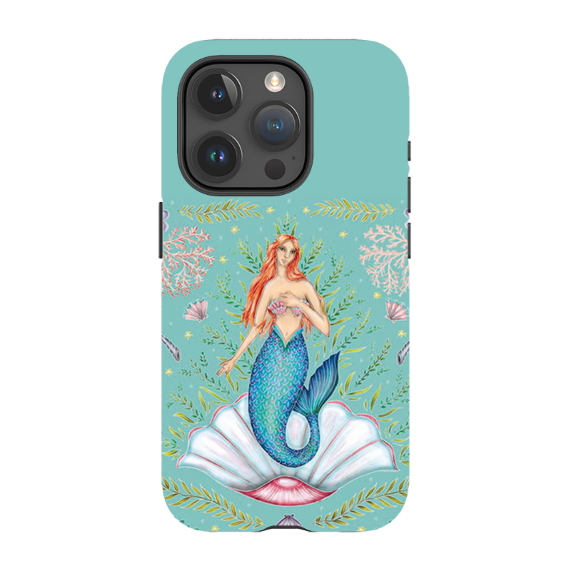 iPhone Tough Case - Mermaid By Catherine Rowe