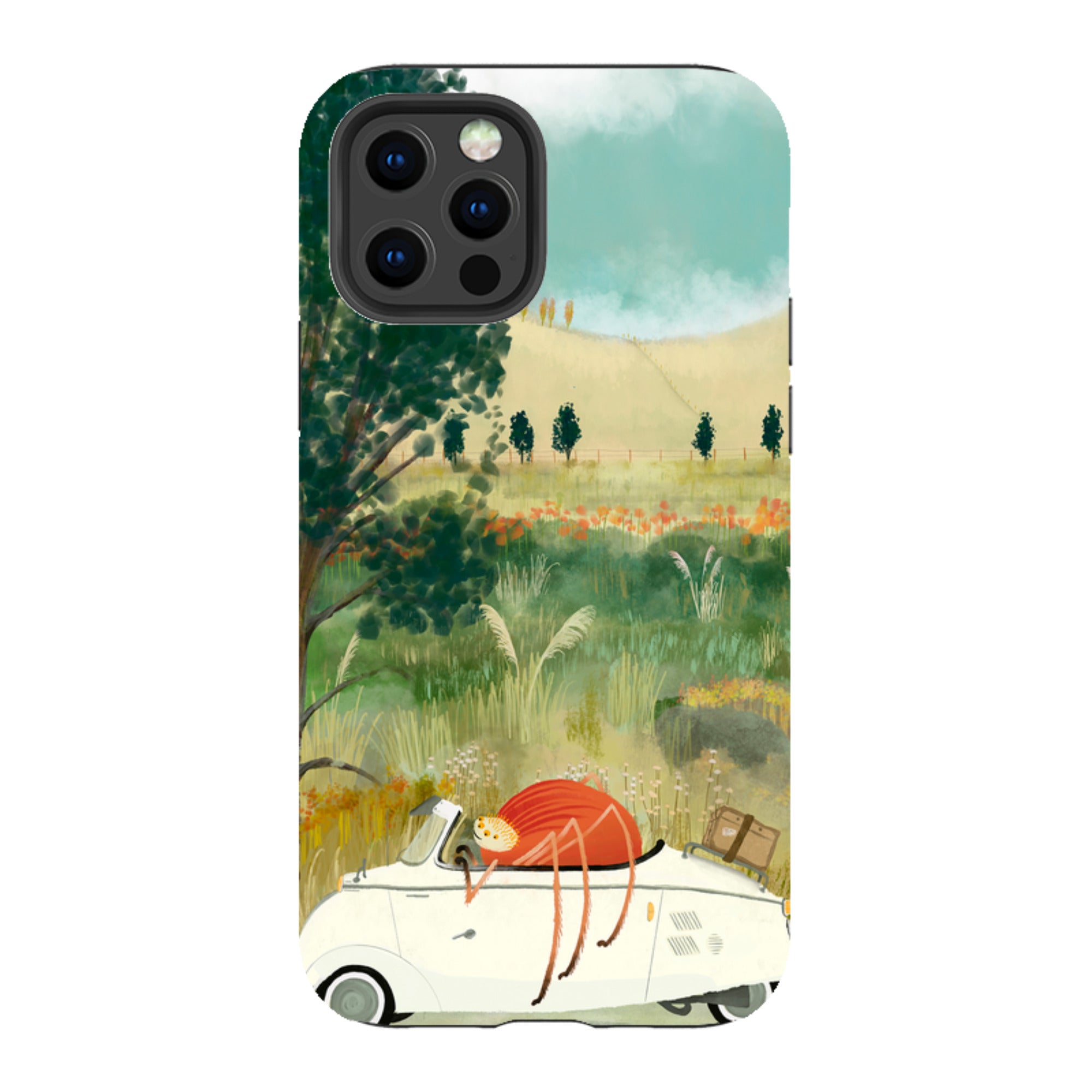 iPhone Tough Case - Happy Travels By Katherine Quinn