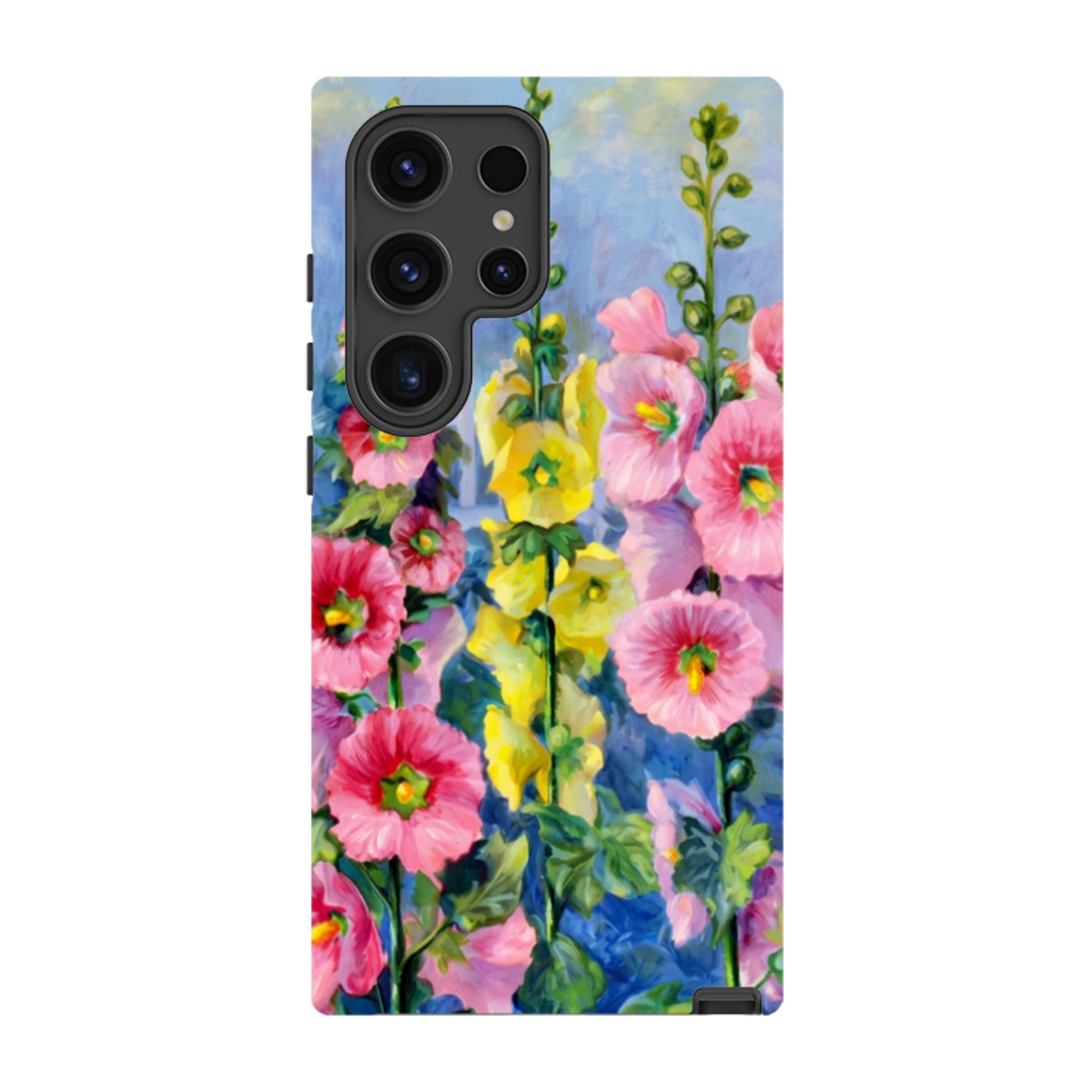 Samsung Tough Case - Hollyhock Garden