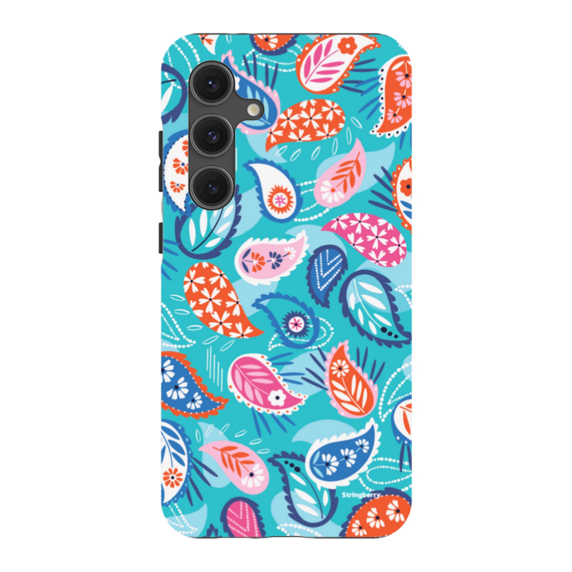 Samsung Tough Case - Paisley Blue By Ali Brookes