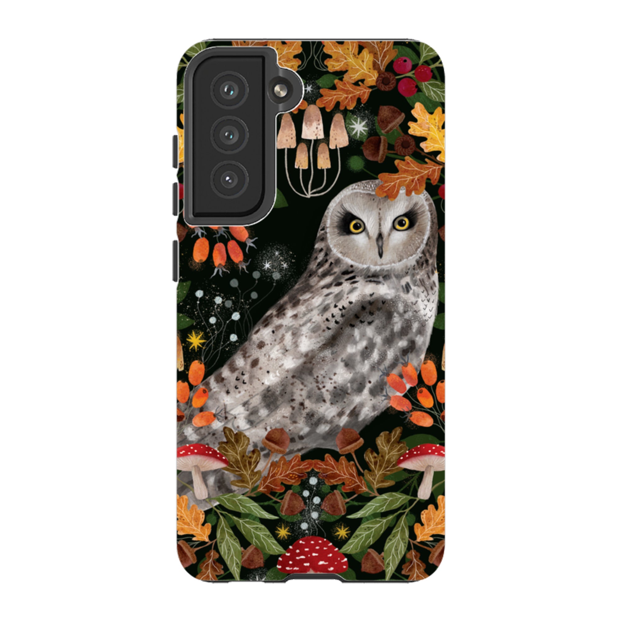 Samsung Tough Case - Autumn Owl By Bex Parkin