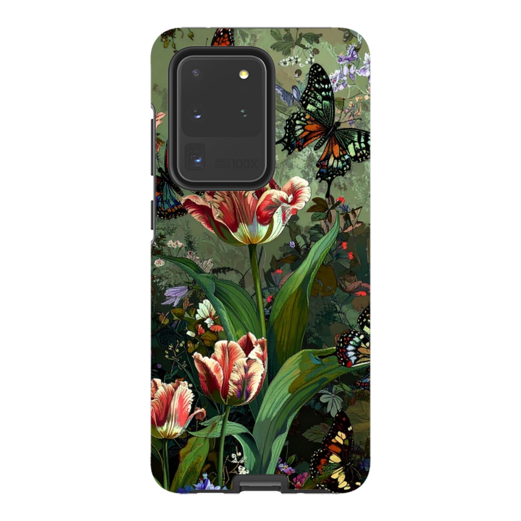 Samsung Tough Case - Green Vyne Butterflies