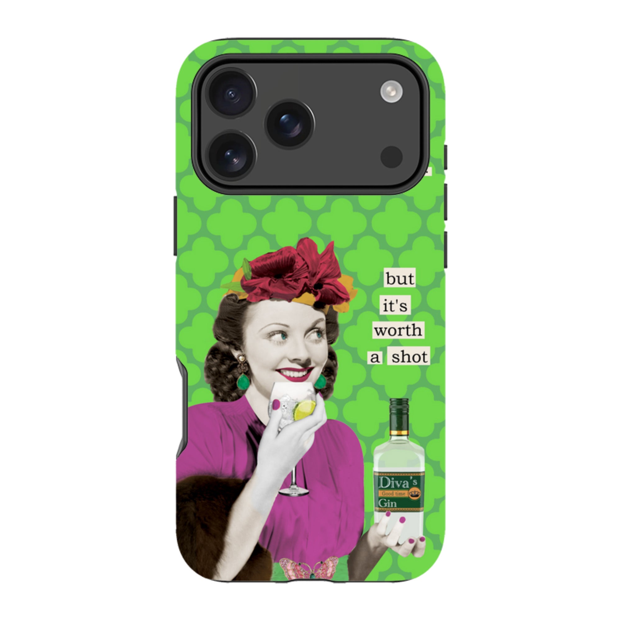 iPhone MagSafe Tough Case - Gin By Clare Jordan