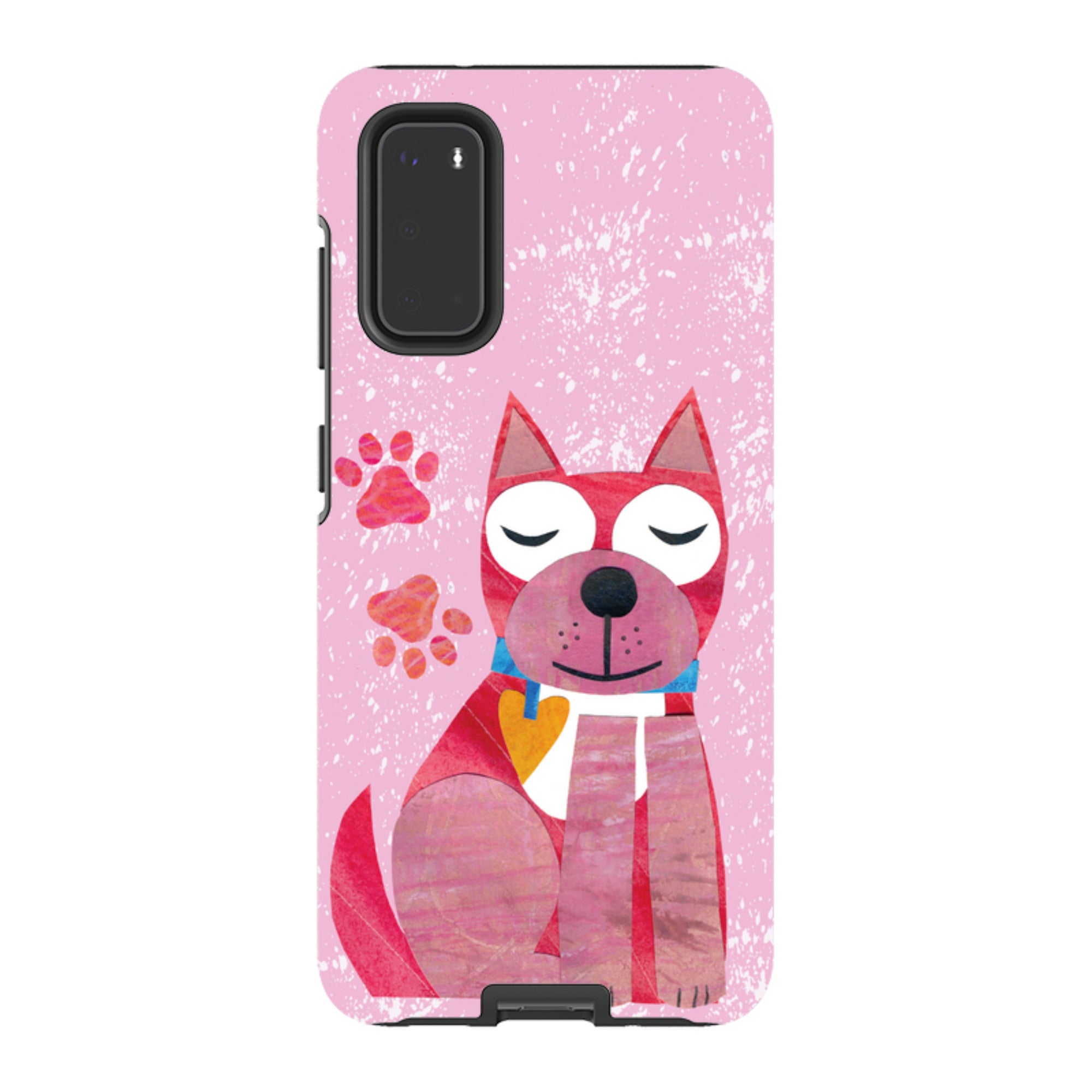 Samsung Tough Case - Dog With Heart By Tracey English