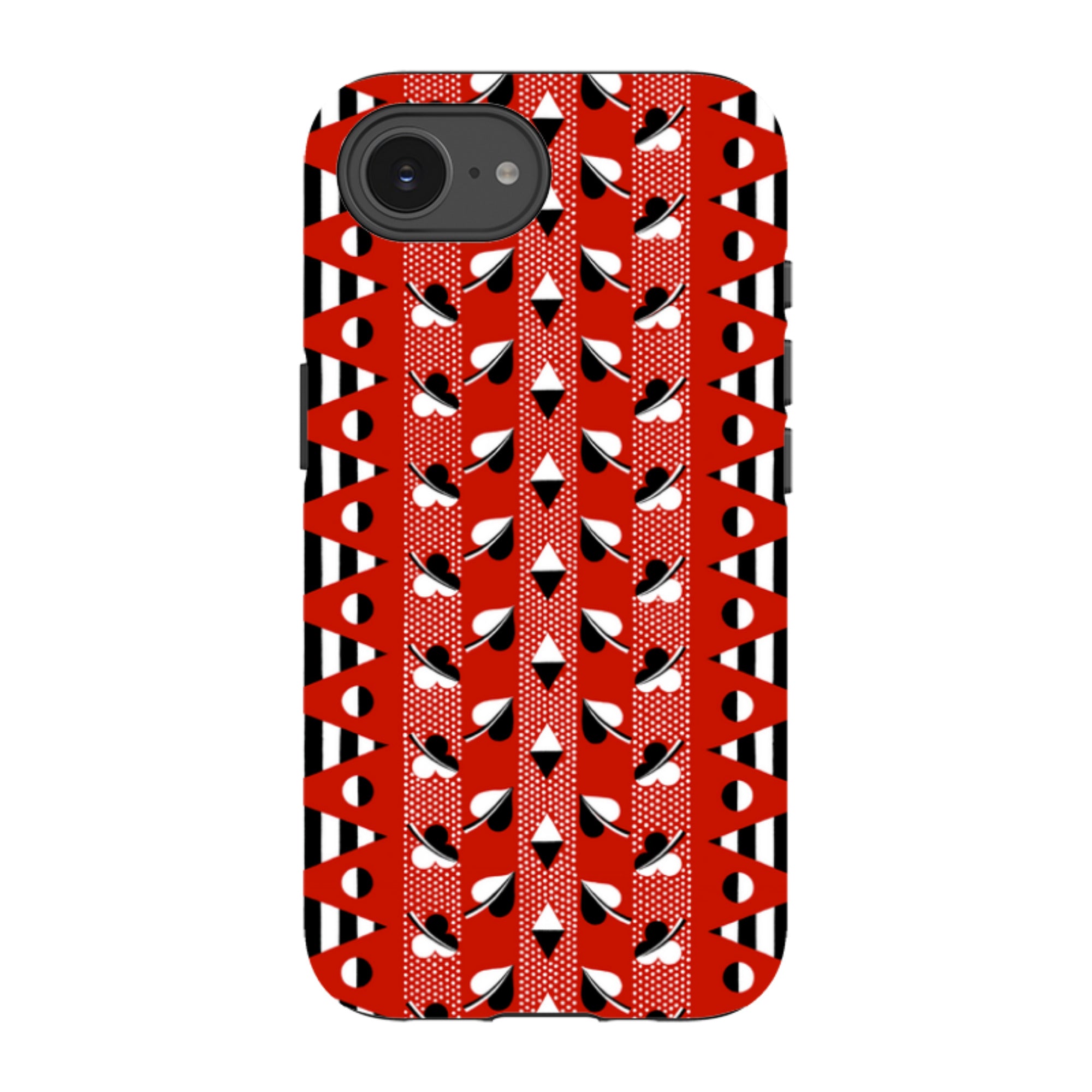 iPhone Case - Clubs & Hearts By Cressida Bell
