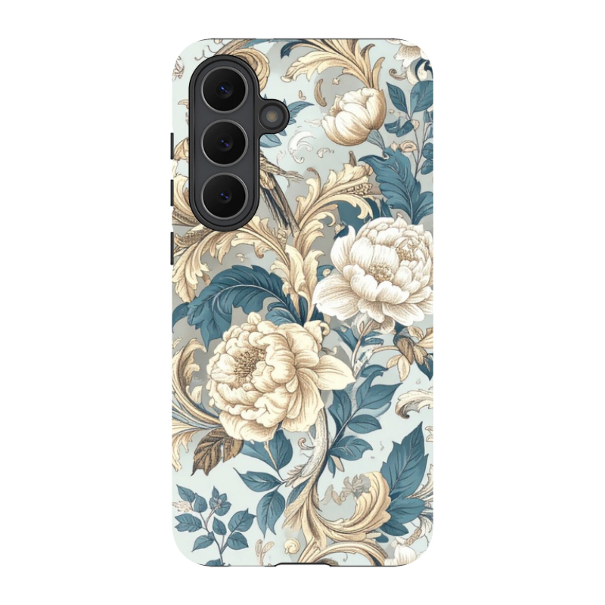 Samsung Tough  Case - Blue and Gold Summer