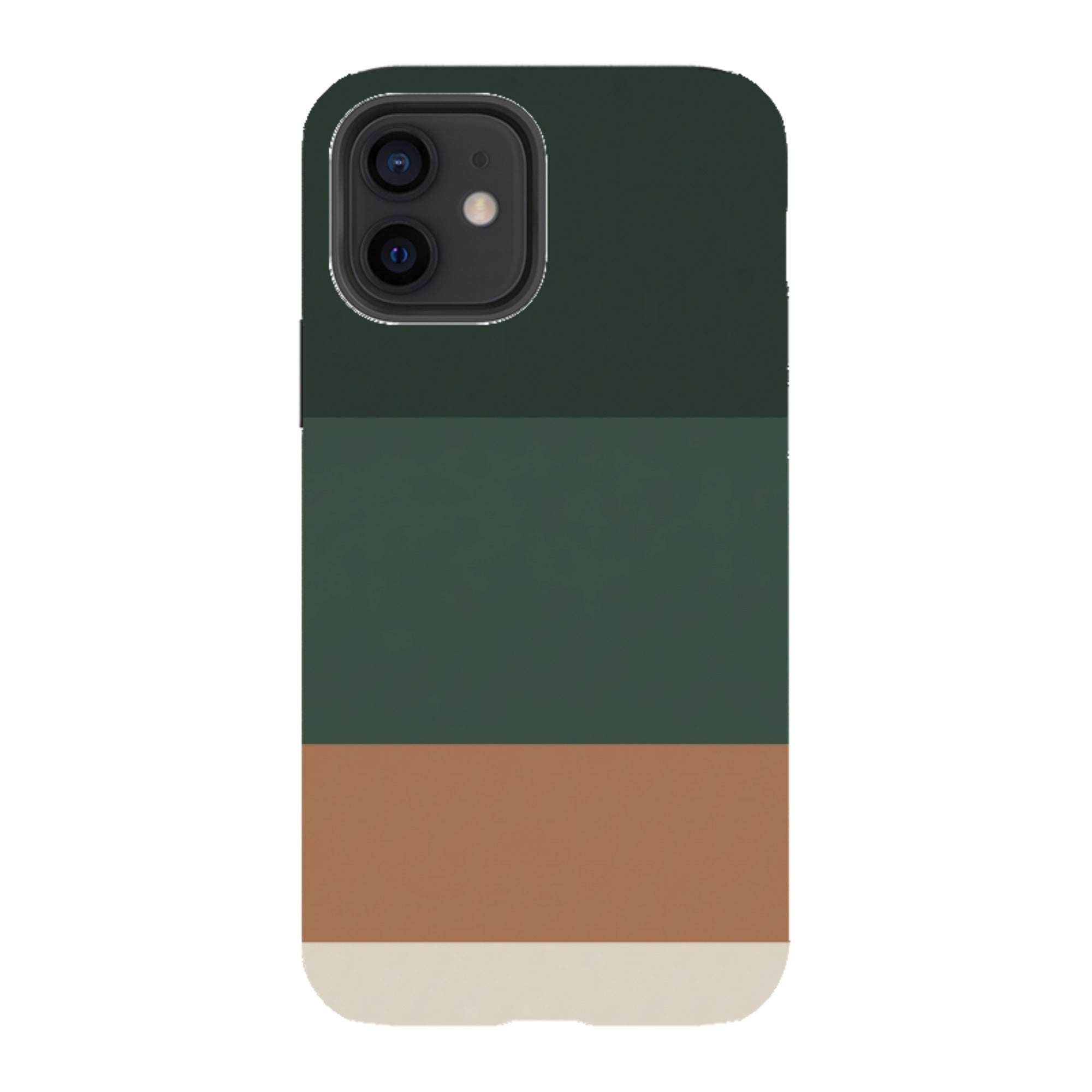 iPhone Tough Case - Dark Forest Green Gradient