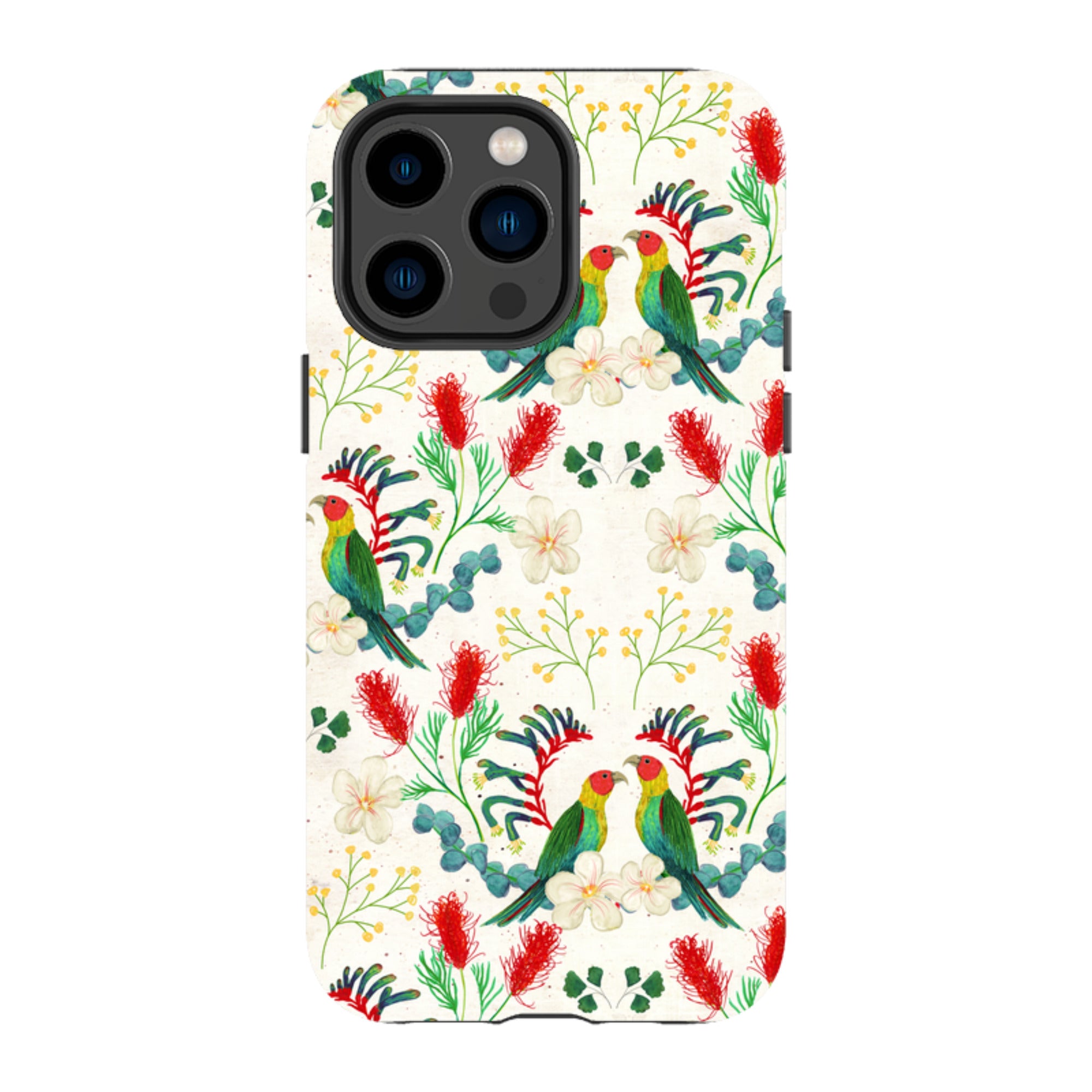 iPhone MagSafe Tough Case - Rainbow Lorikeet By Katherine Quinn