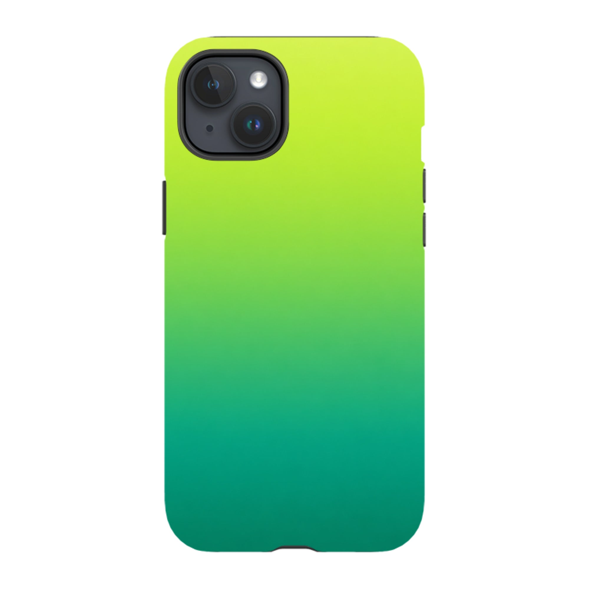 iPhone Tough Case - Lime Green Ombre