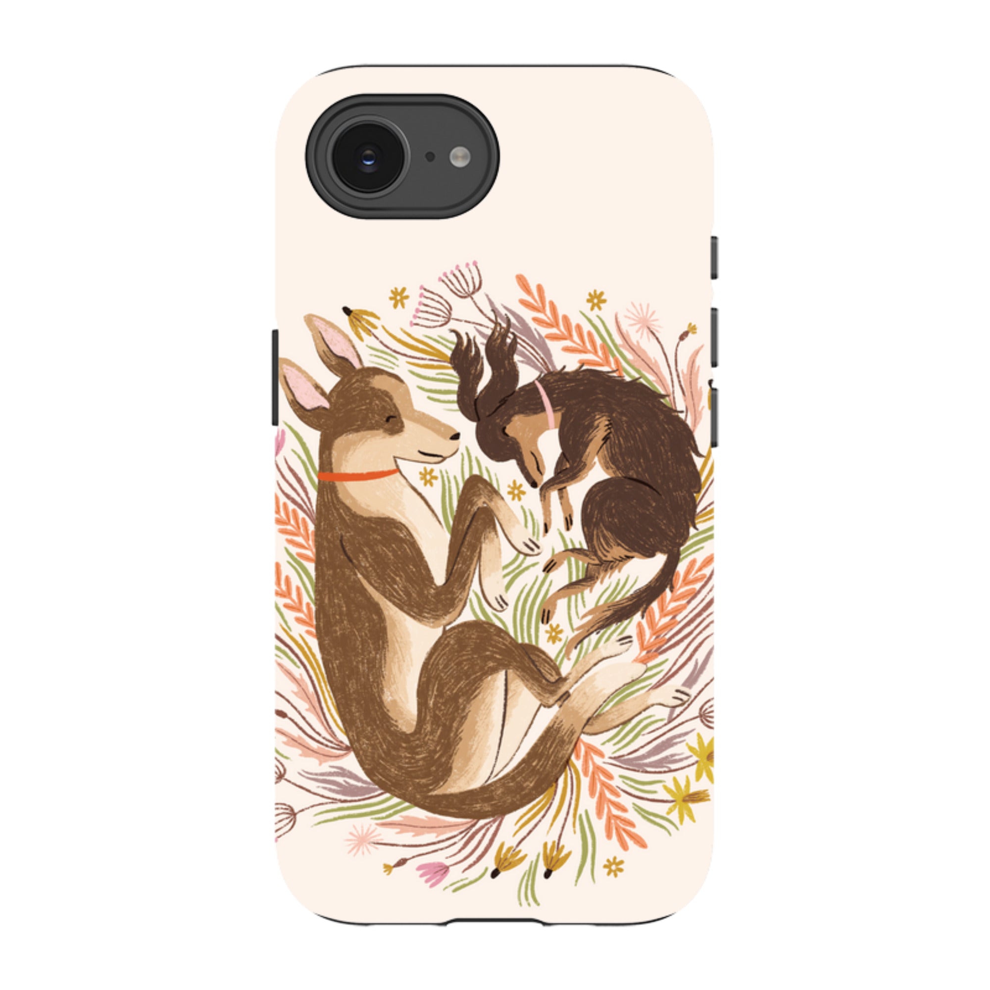 iPhone Tough Case - No Better Dream (Dogs) By Meghann Rader