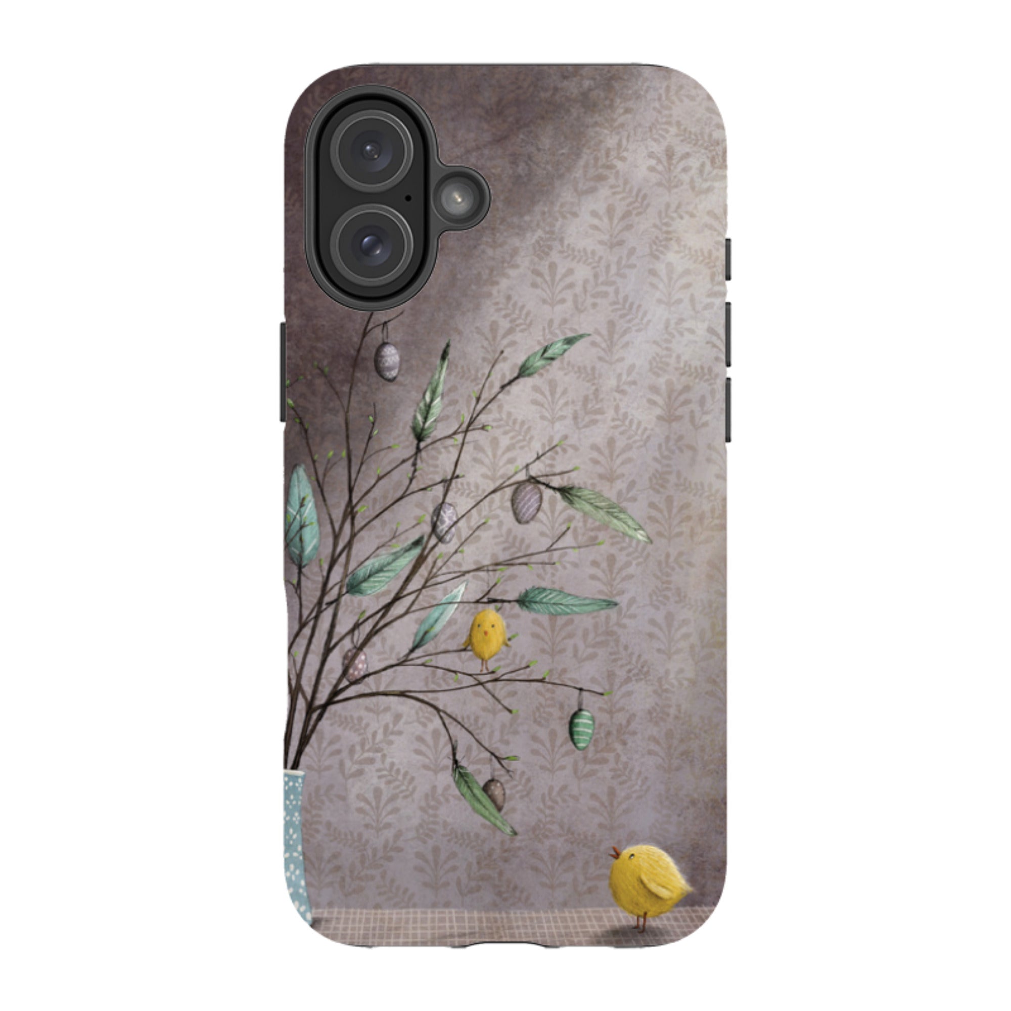 iPhone Tough Case - Bird Bouquet By Maja Lindberg