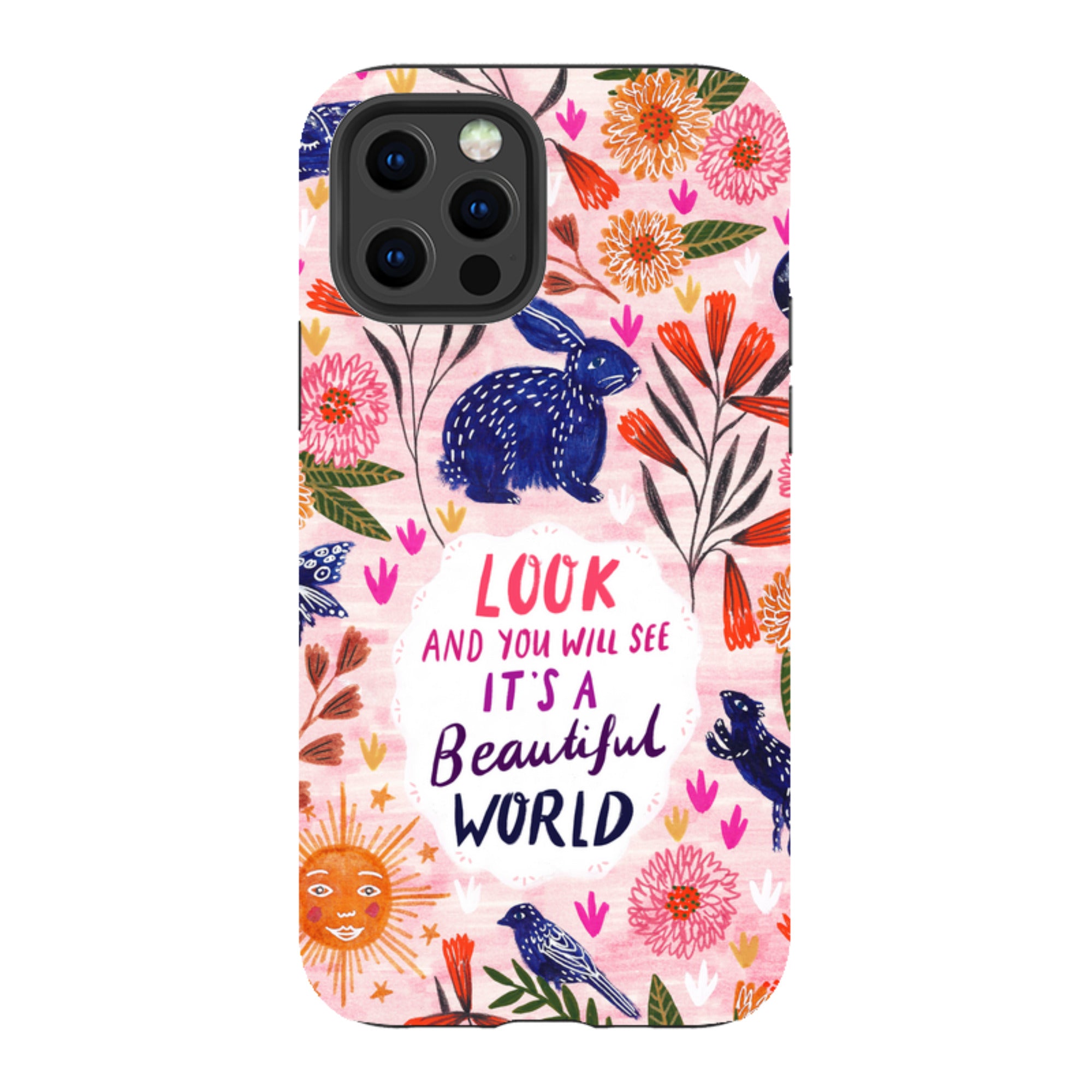 iPhone Tough Case - Beautiful World By Lee Foster Wilson