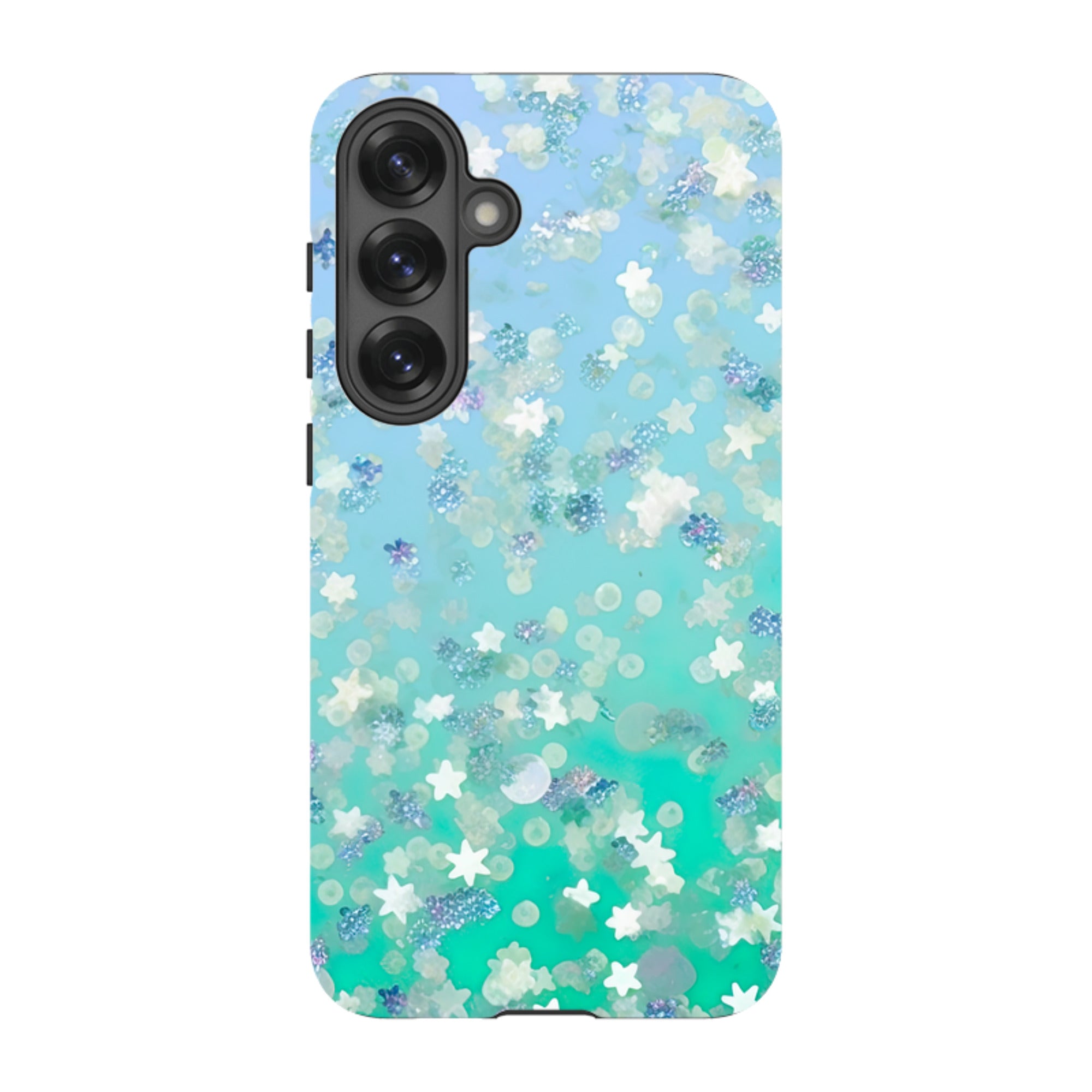Samsung Tough Case - Green Stars
