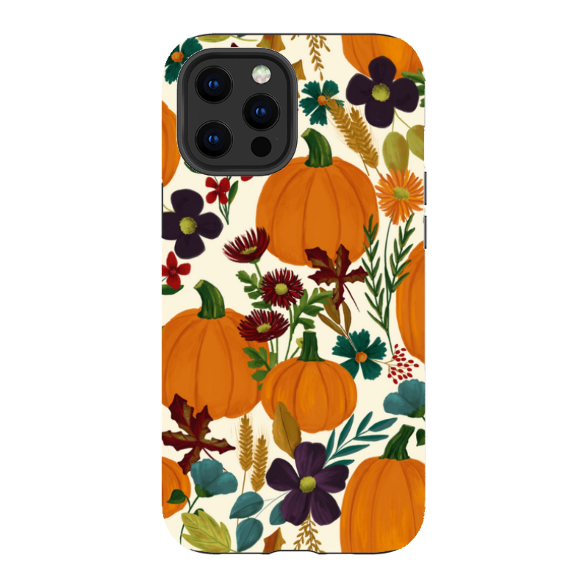 iPhone Tough Case - Fall Pumpkins By Abby Jacobs