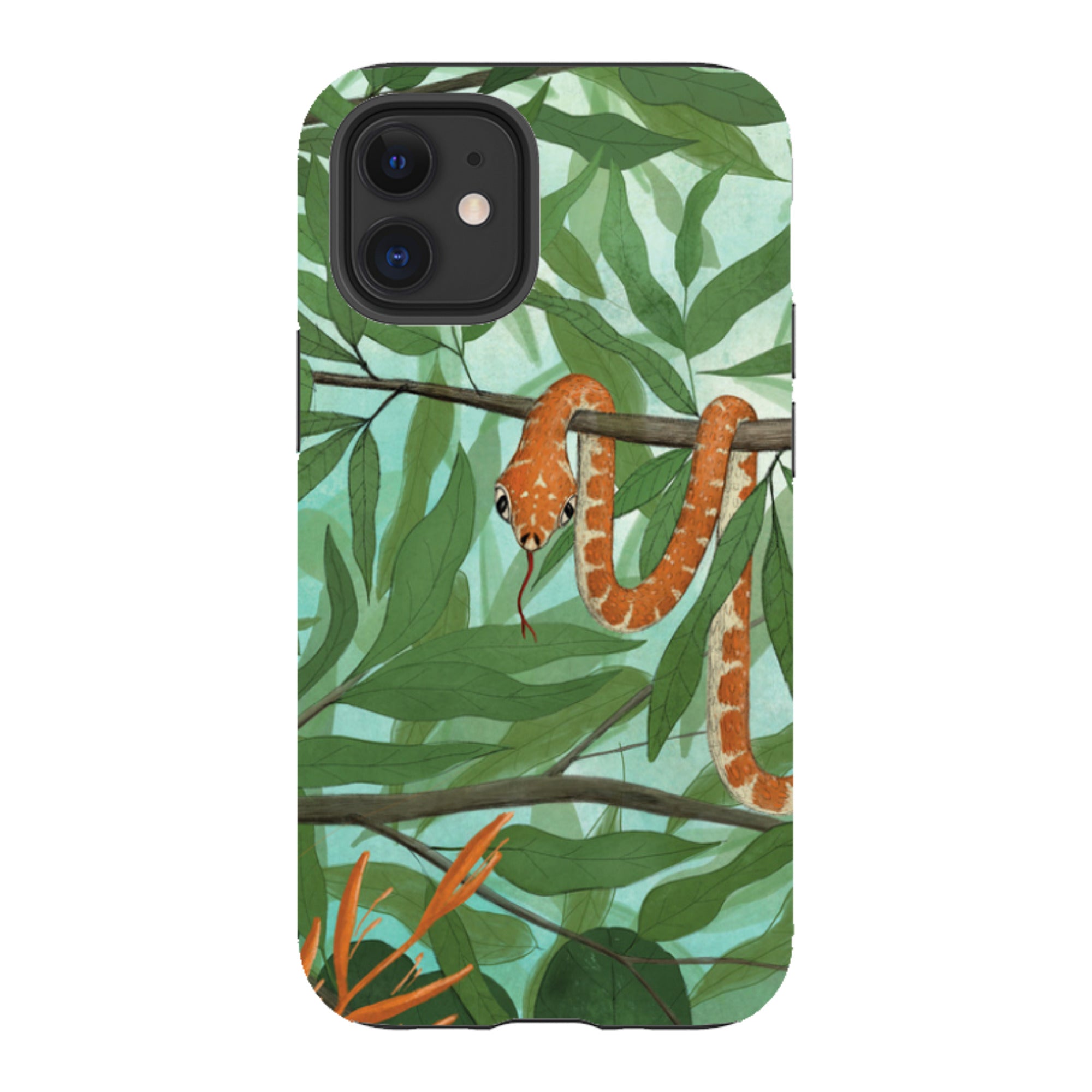 iPhone Tough Case - Snake By Maja Lindberg