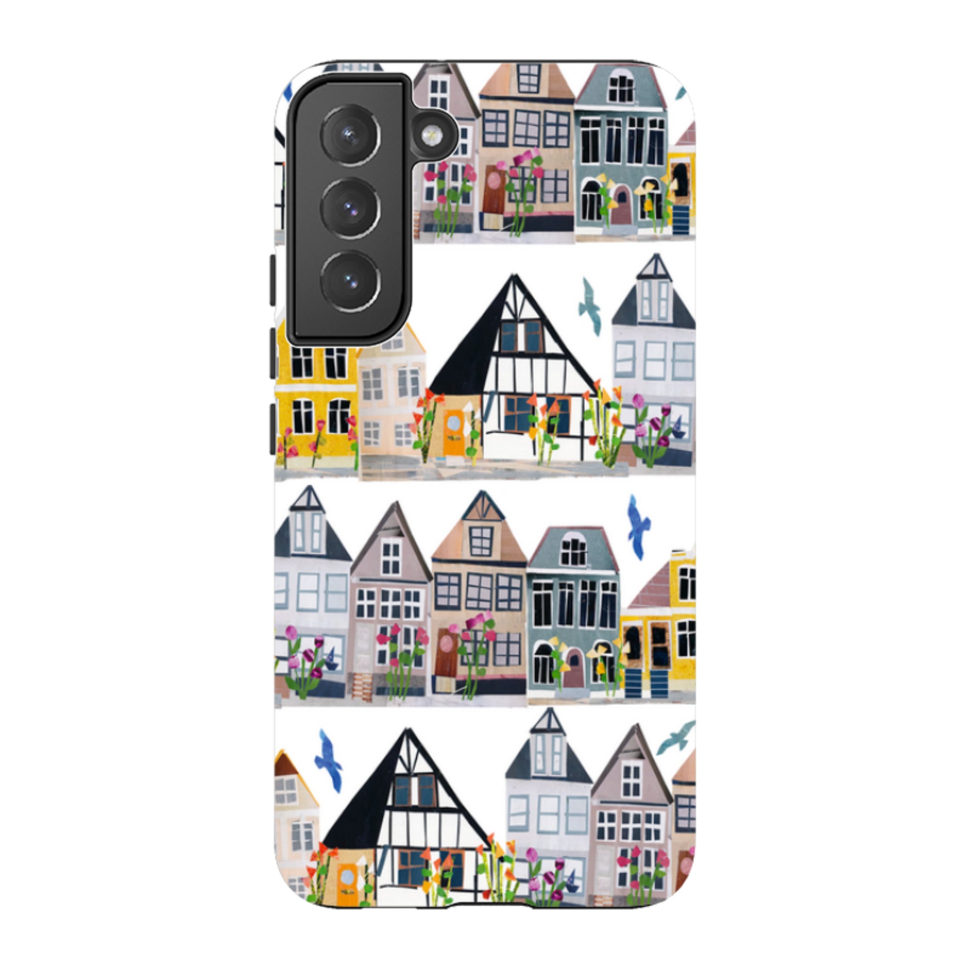 Samsung Tough Case - Danish Houses By Tracey English