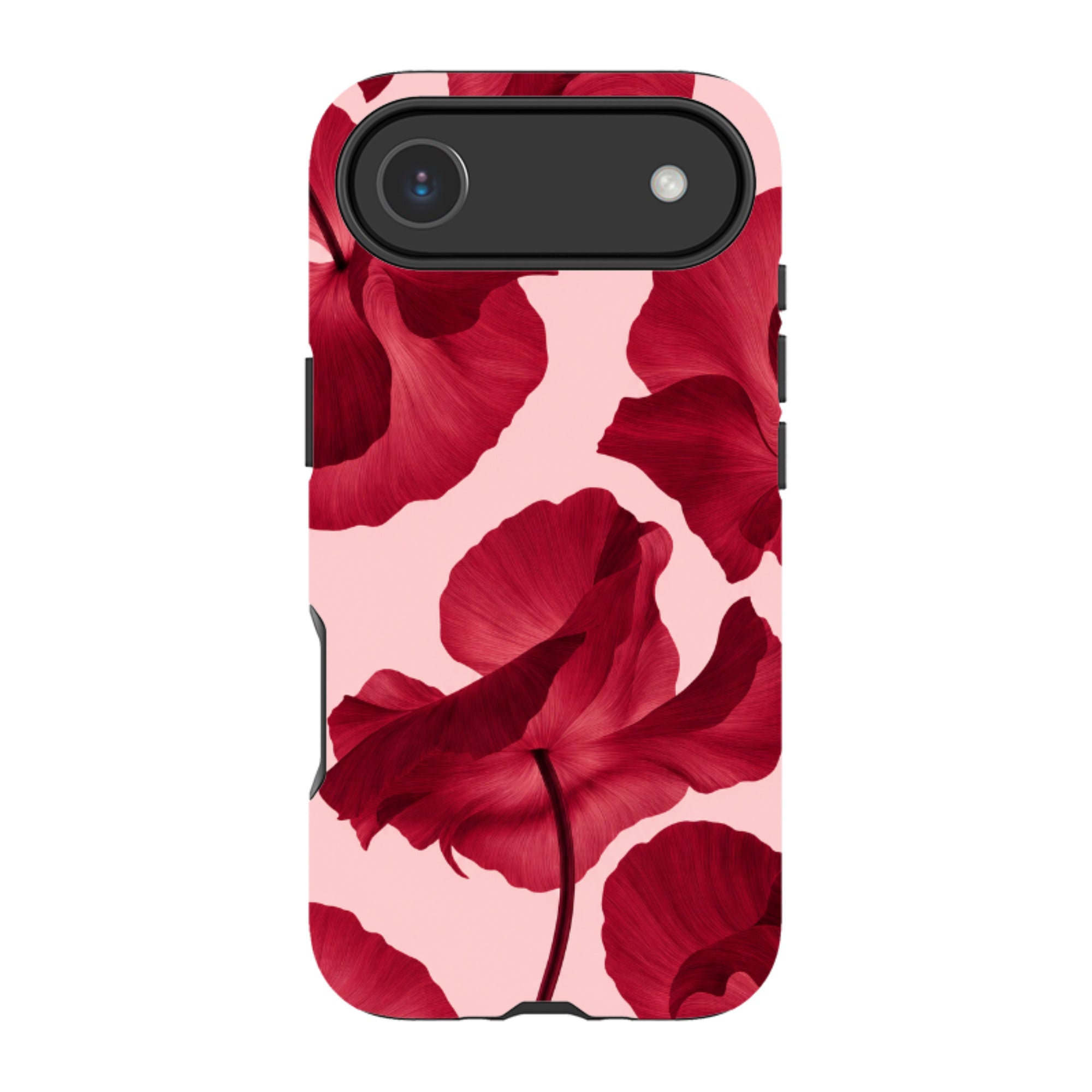 iPhone MagSafe Tough Case - Burgundy Poppy