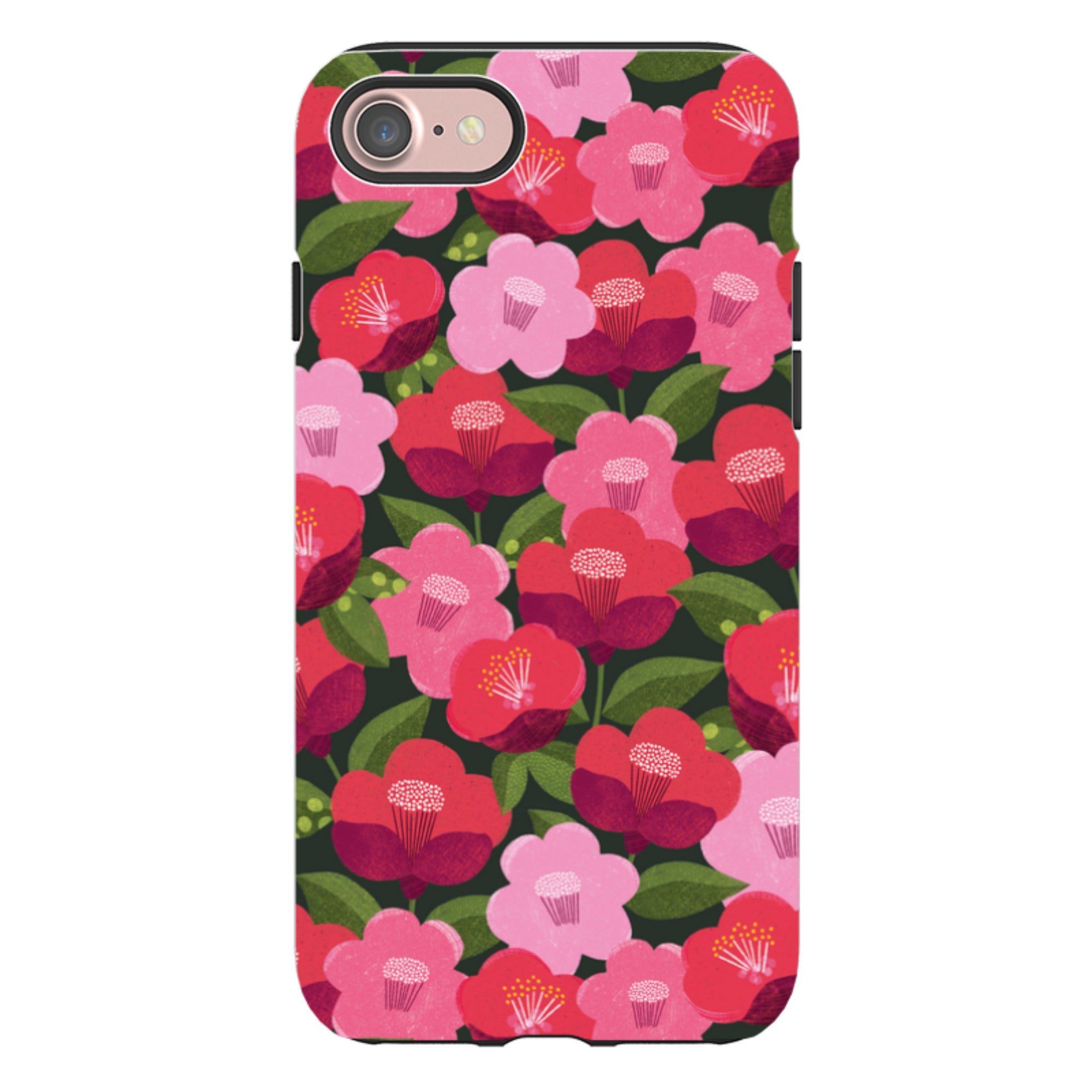 iPhone Tough Case - Camellia II By Ali Brookes