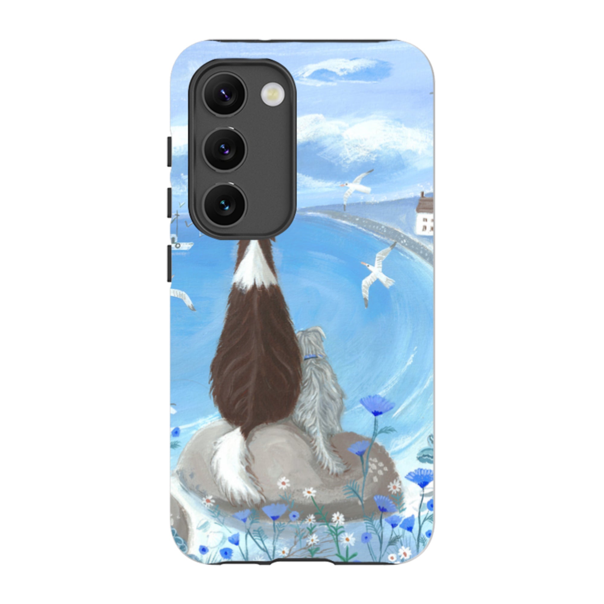Samsung Tough Case - Beach Dog By Mary Stubberfield