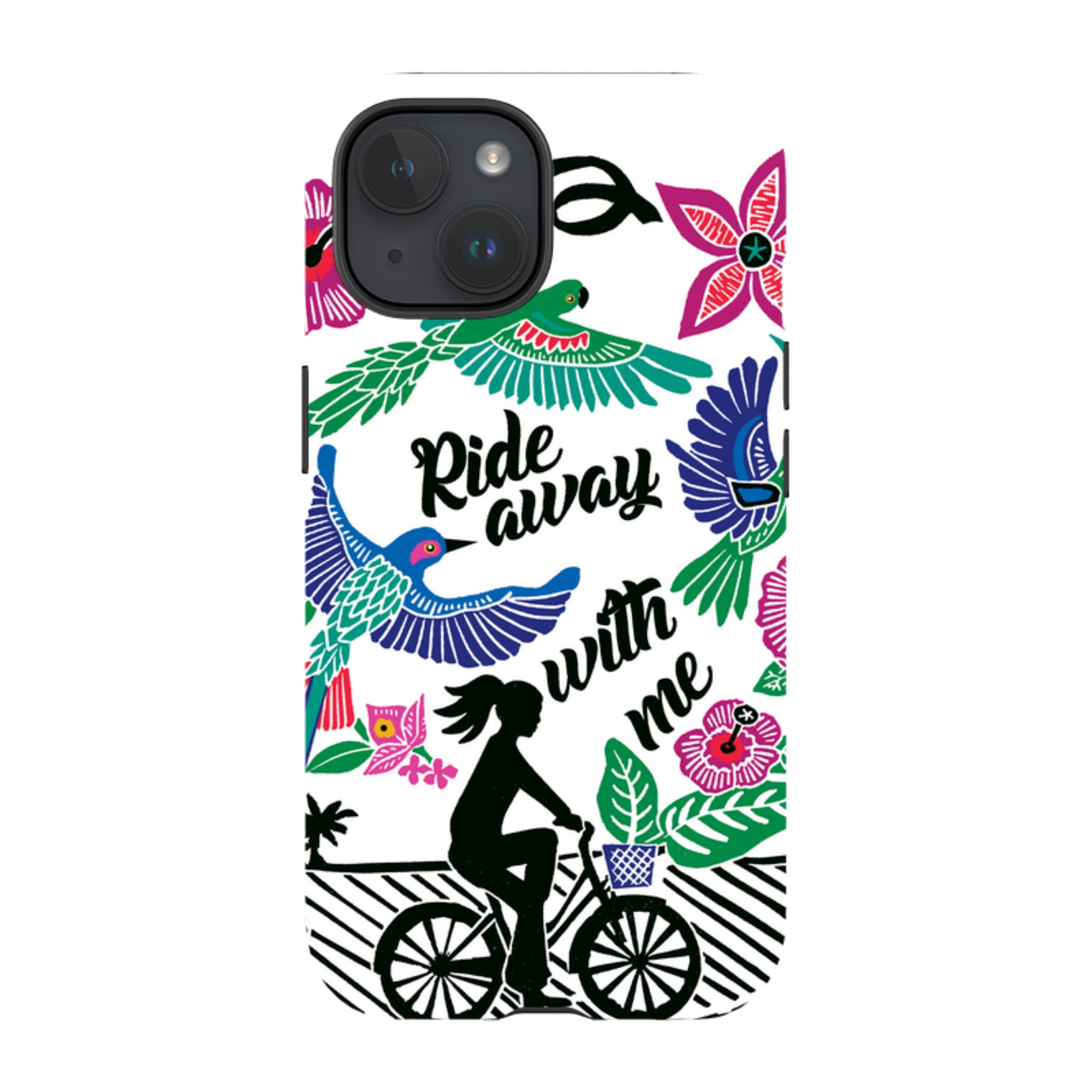 iPhone Tough Case - Ride With Me By Kate Heiss