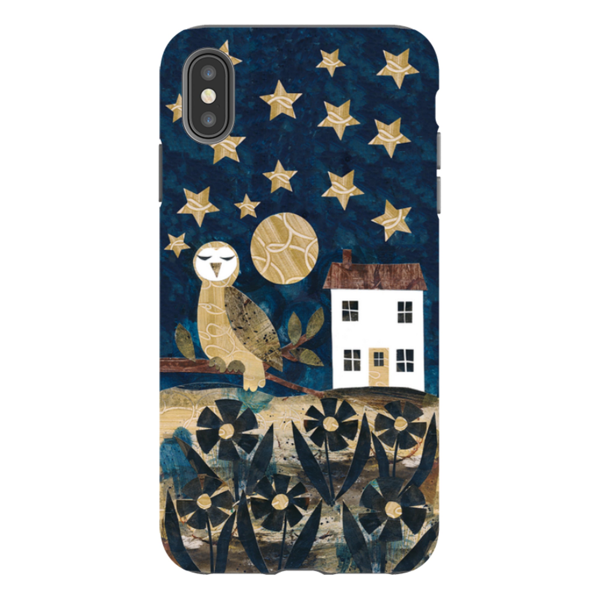 iPhone Tough Case - Night Watch Owl By Tracey English