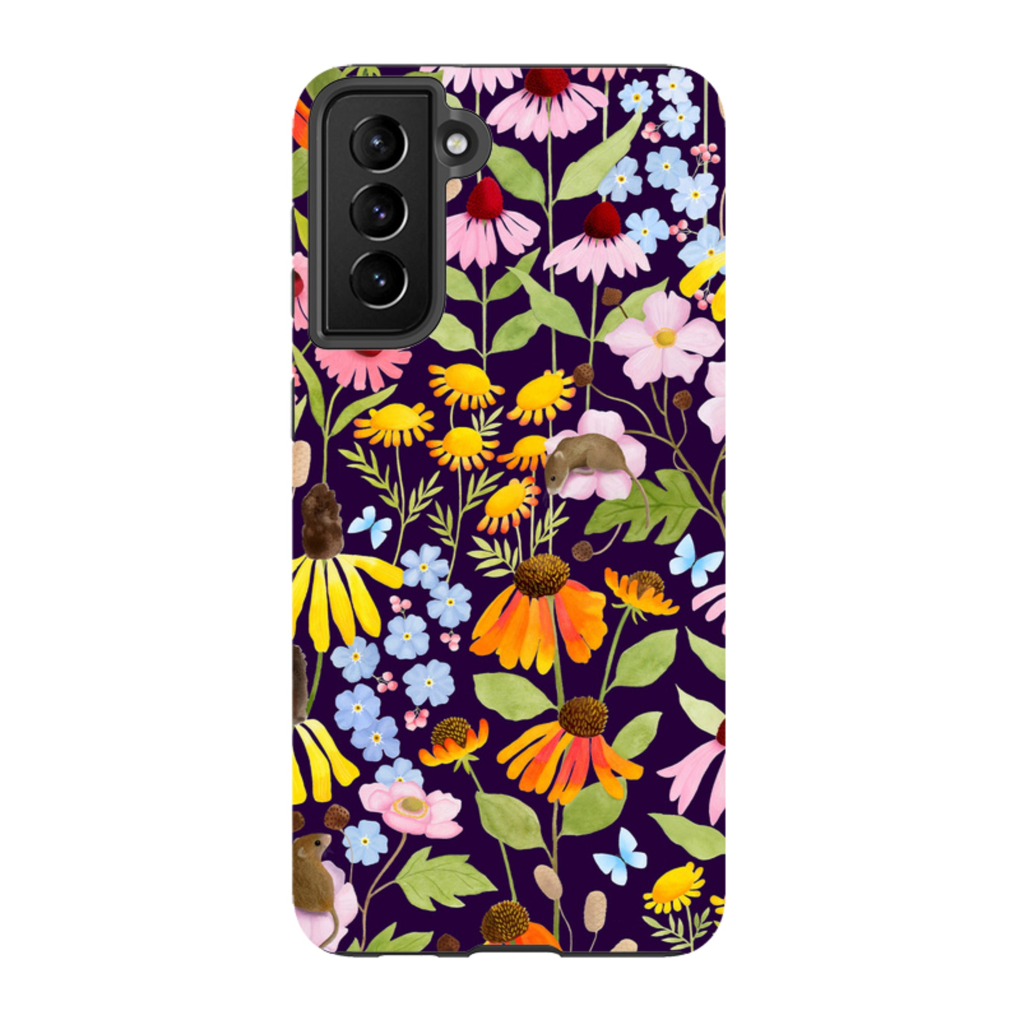 Samsung Tough Case - Mice And Wildflowers By Bex Parkin