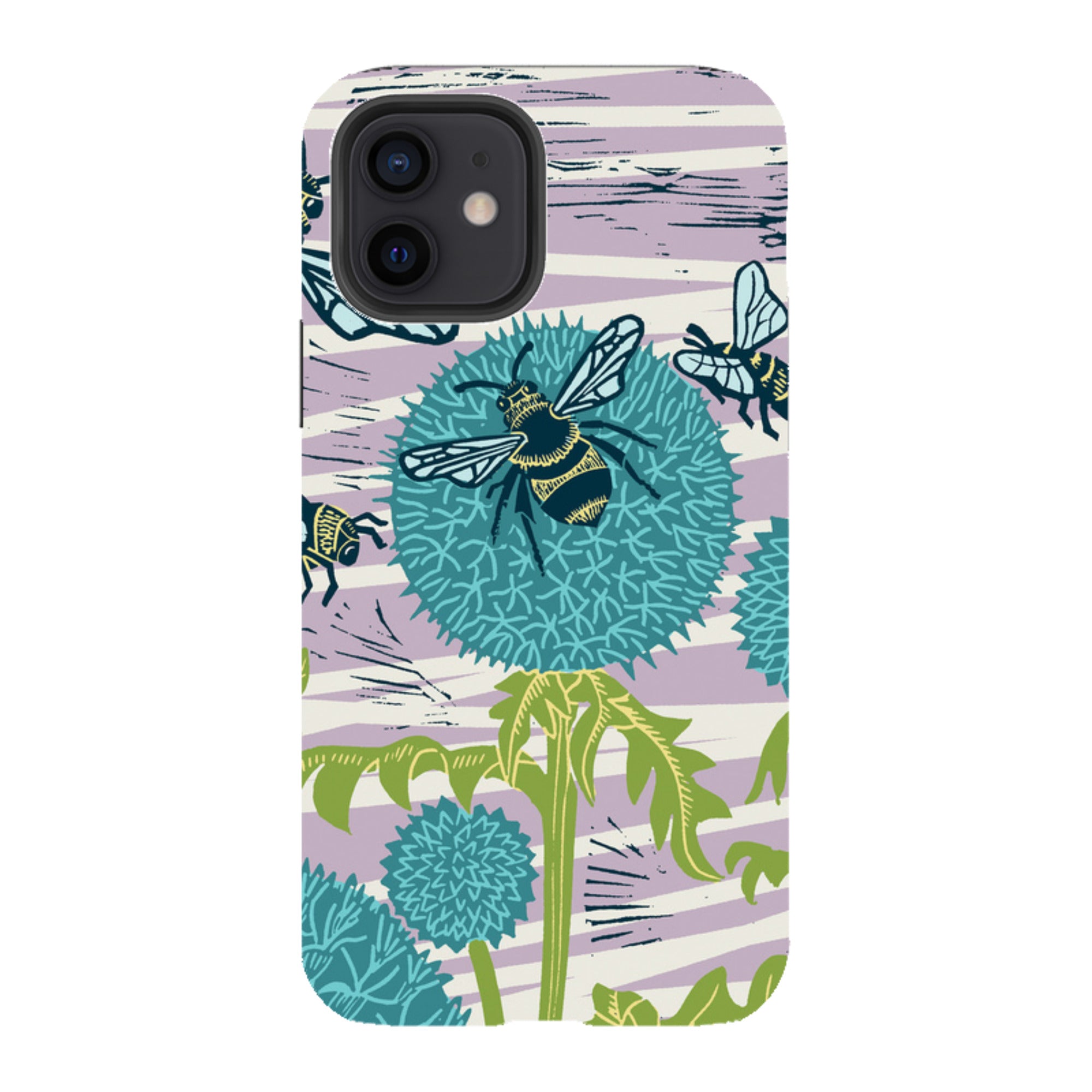 iPhone Tough Case - Pollinating Bees By Kate Heiss