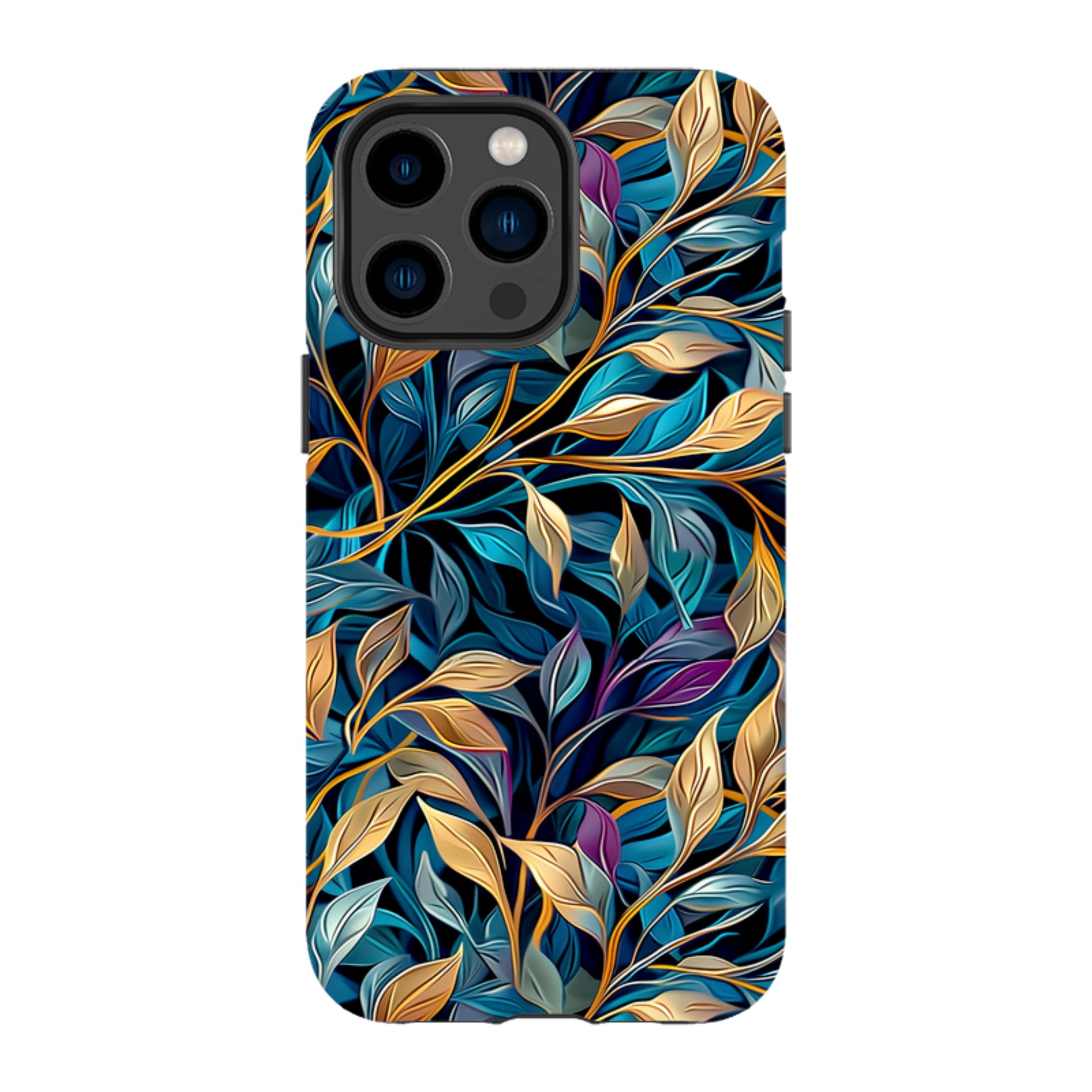 iPhone MagSafe Tough Case - Golden Leaves
