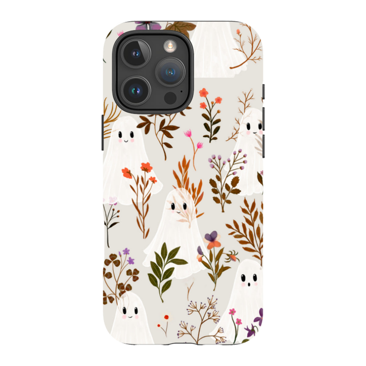 iPhone Tough Case - Ghost in the Garden - Stone By Katherine Quinn