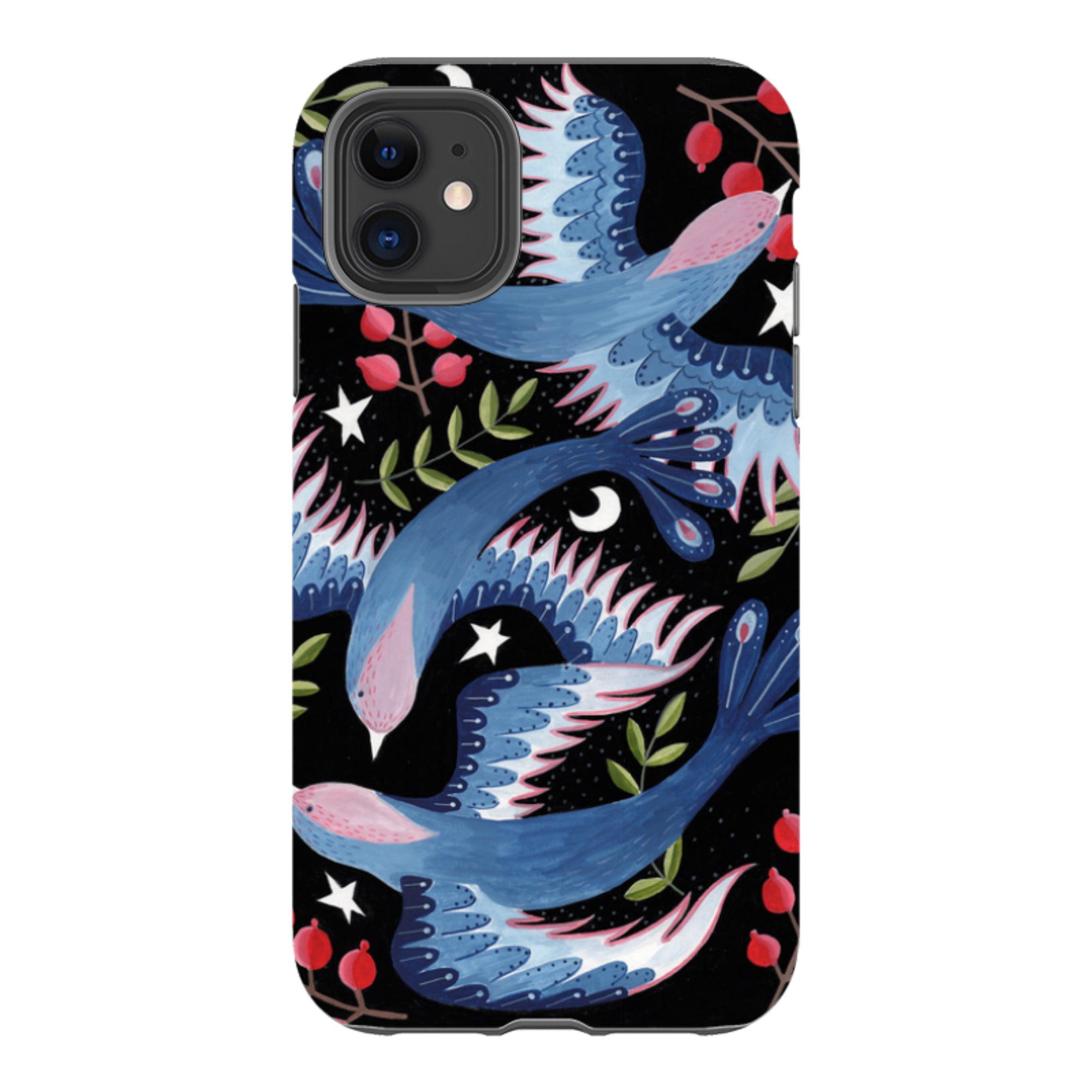 iPhone Tough Case - Soaring Birds By Bex Parkin