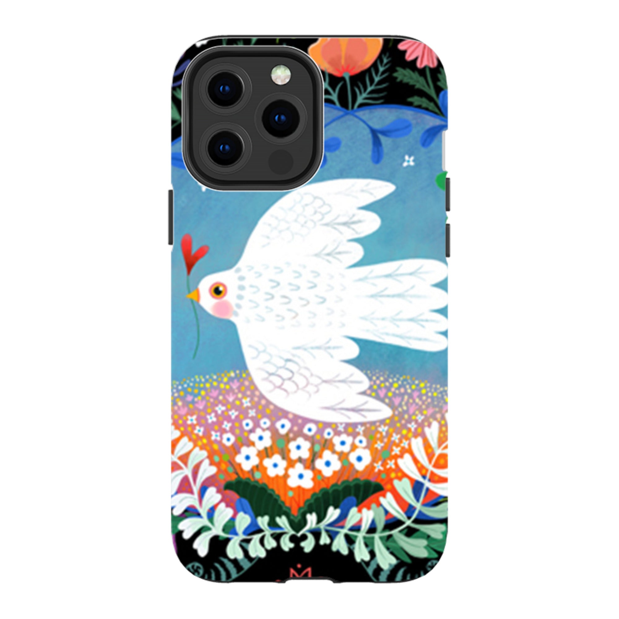 iPhone Tough Case - Peacebird By Mia Underwood