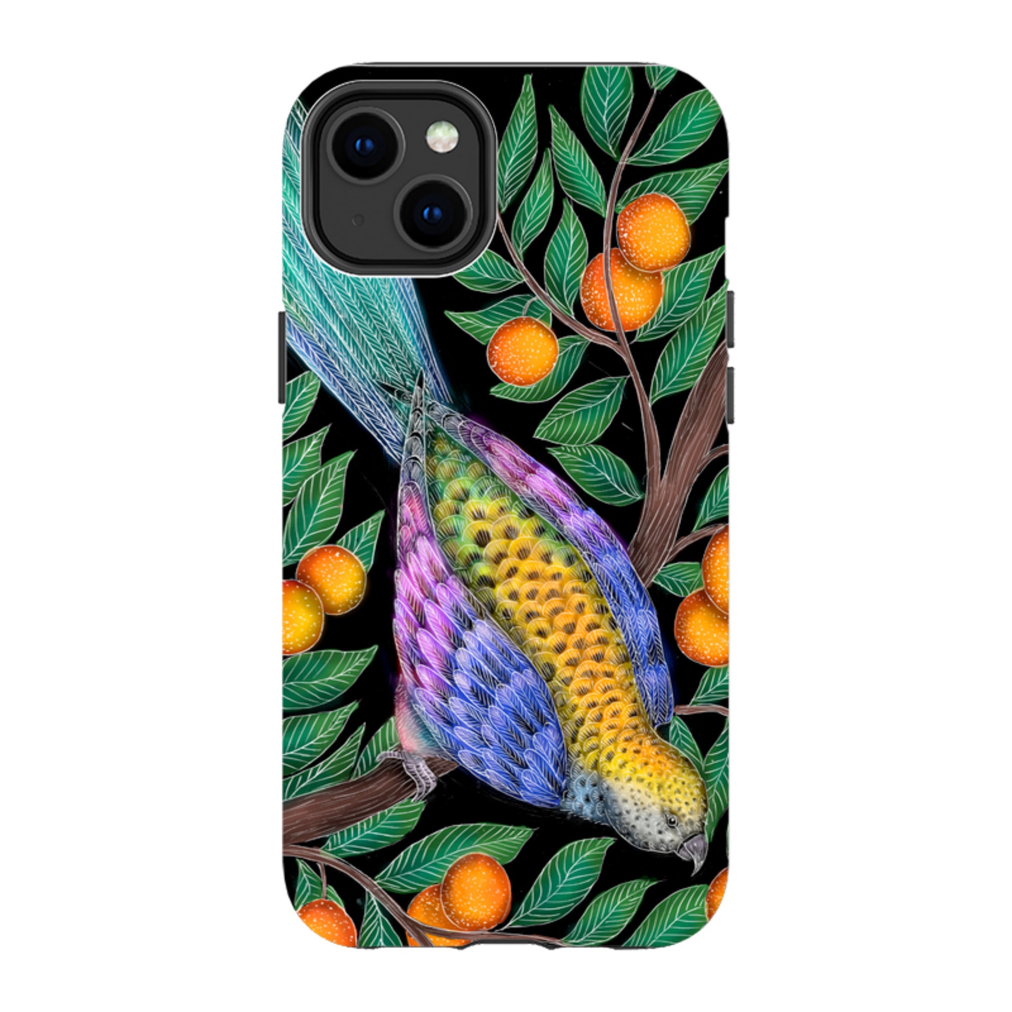 iPhone MagSafe Tough Case -  Parrot By Catherine Rowe
