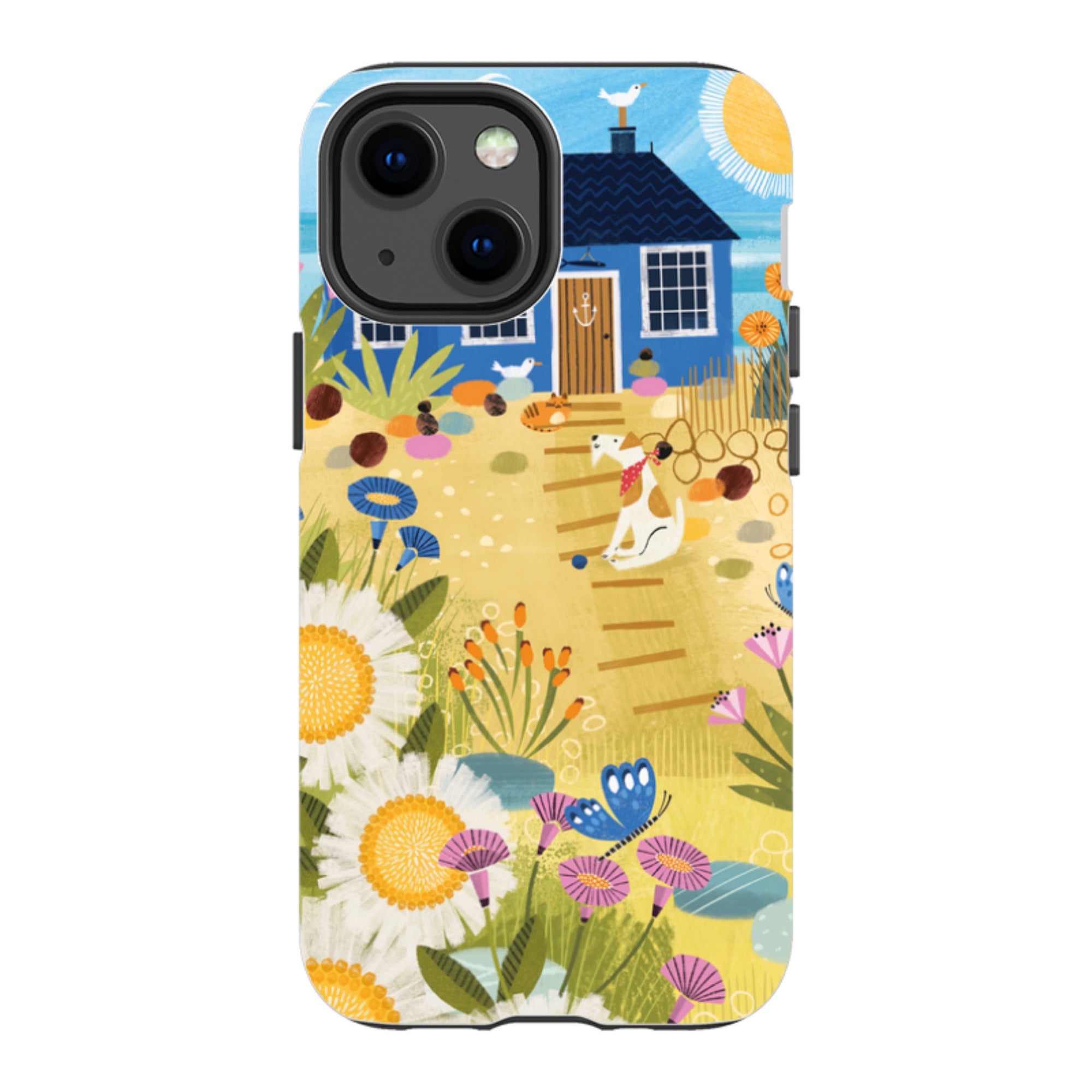 iPhone Case - Beach House By Ali Brookes
