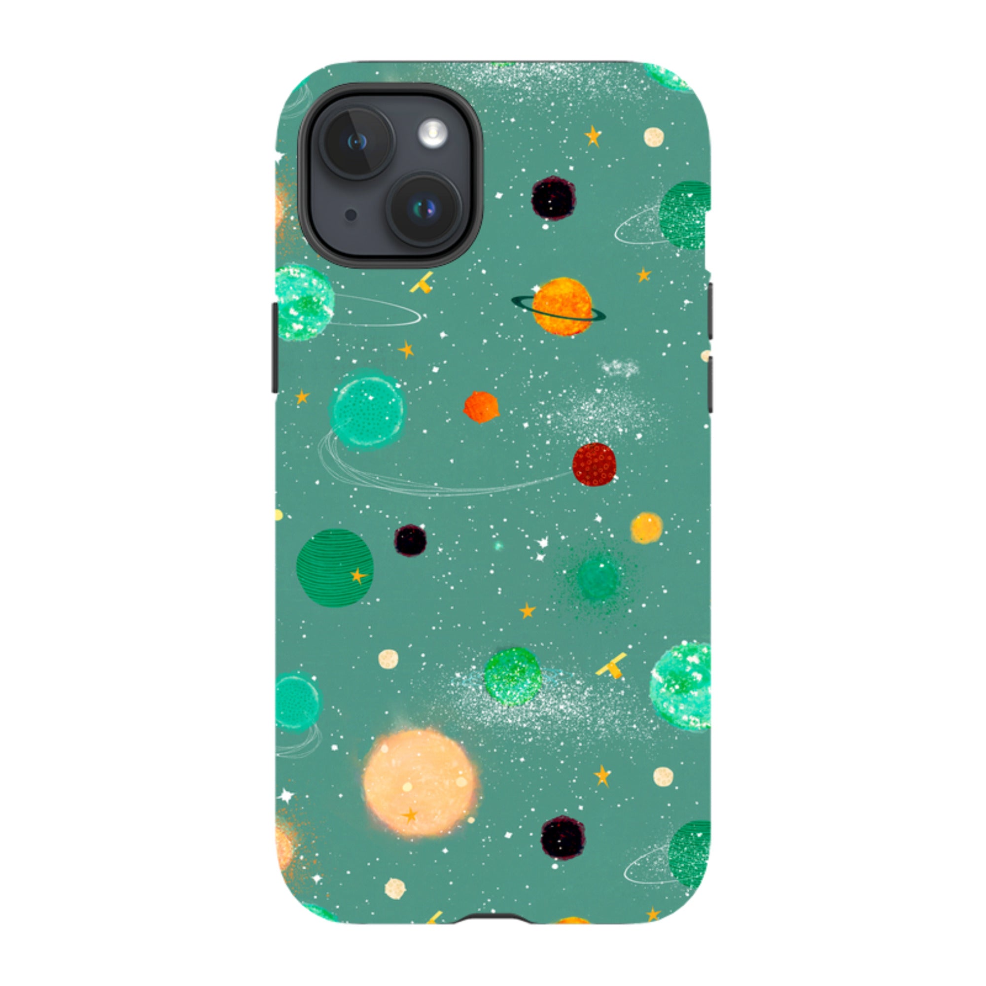 iPhone MagSafe Tough Case - Far Far Away Green By Katherine Quinn