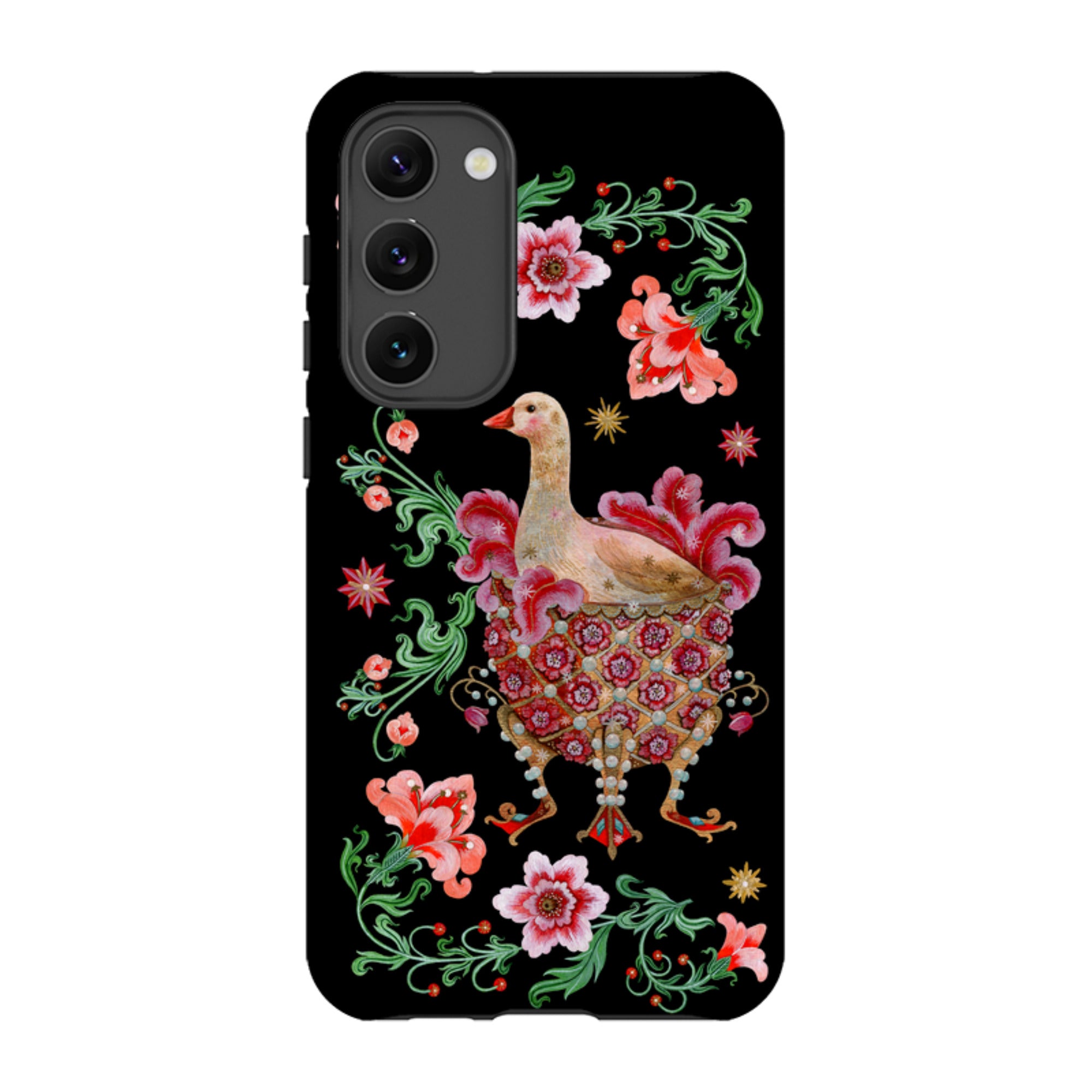 Samsung Tough  Case - Six Geese A Laying By Maria Matos