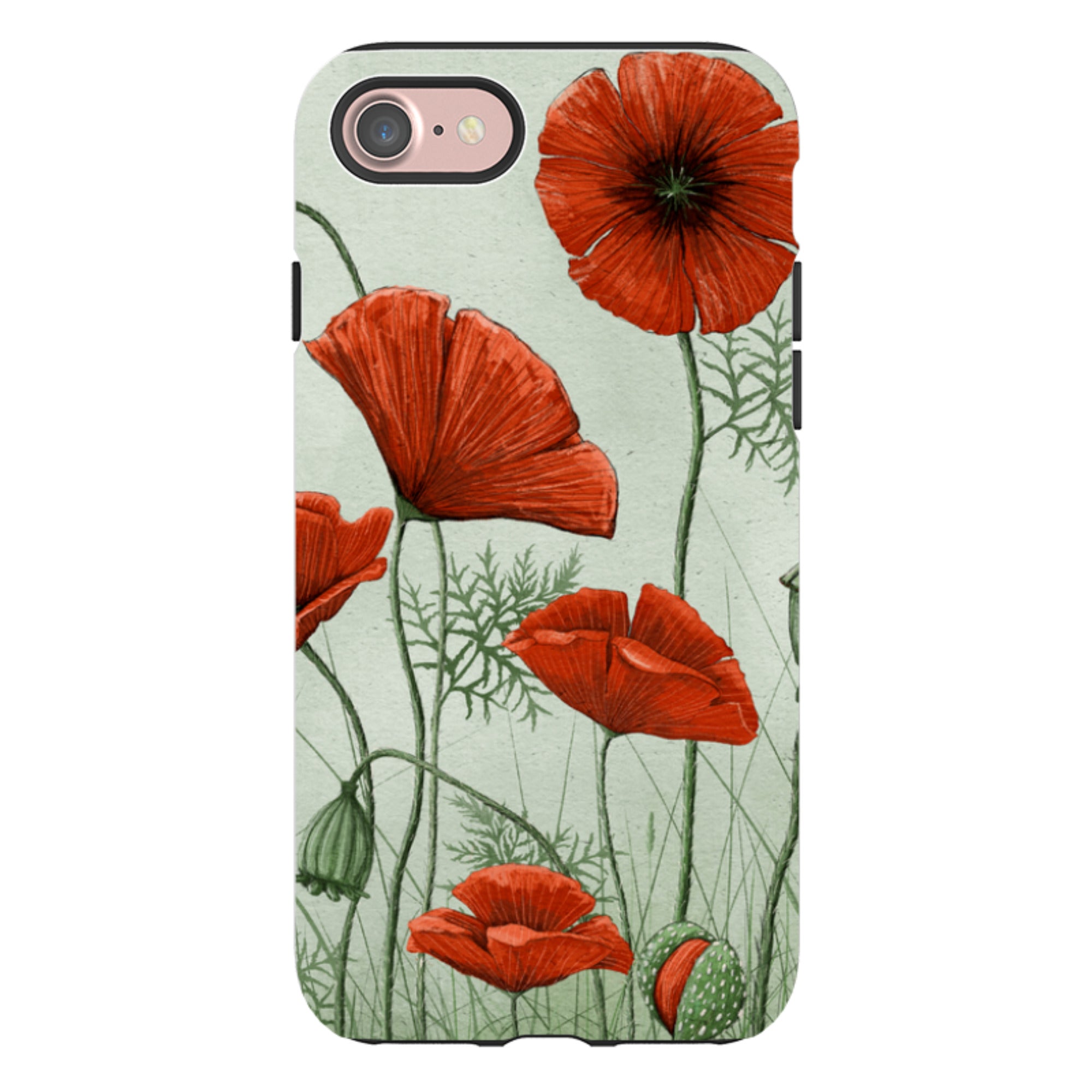 iPhone Case - Poppies By Maja Lindberg