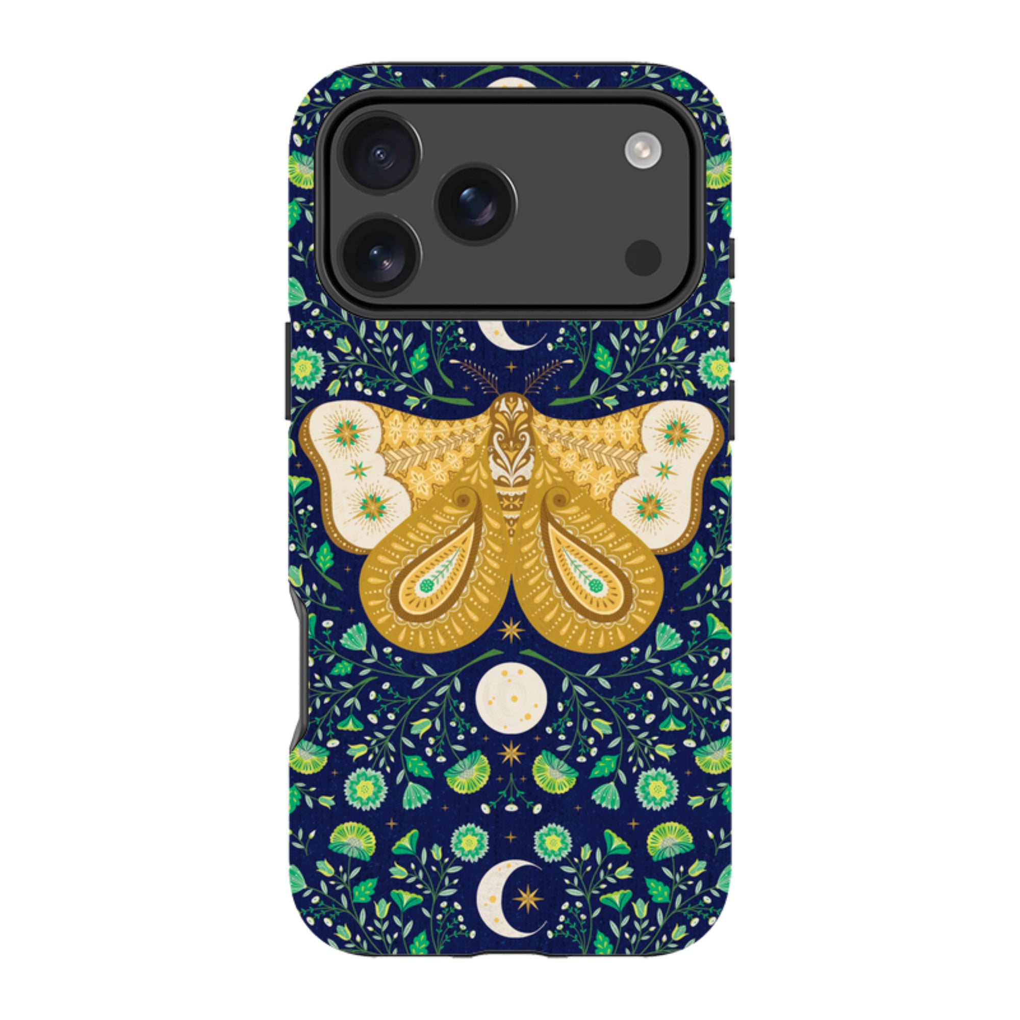 iPhone Tough Case - Moth By Jenny Zemanek