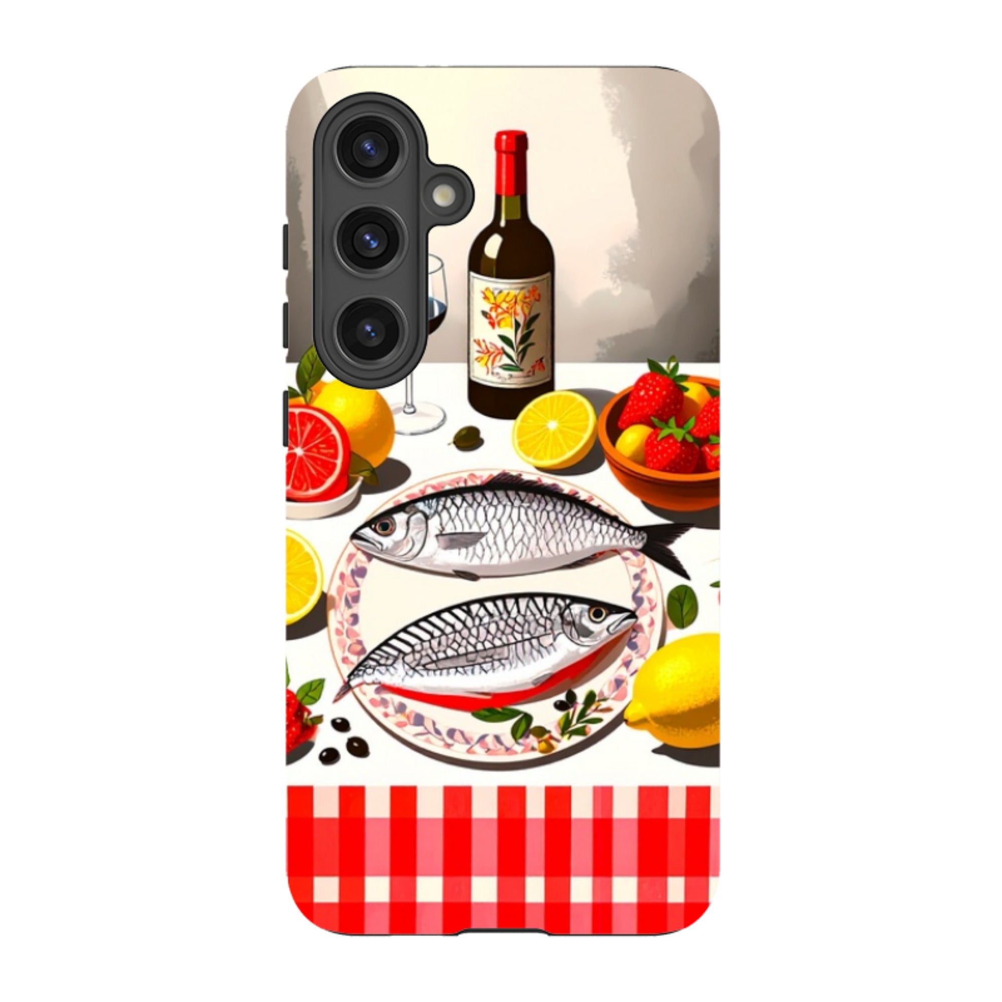 Samsung Tough Case - Plate Of Sardines