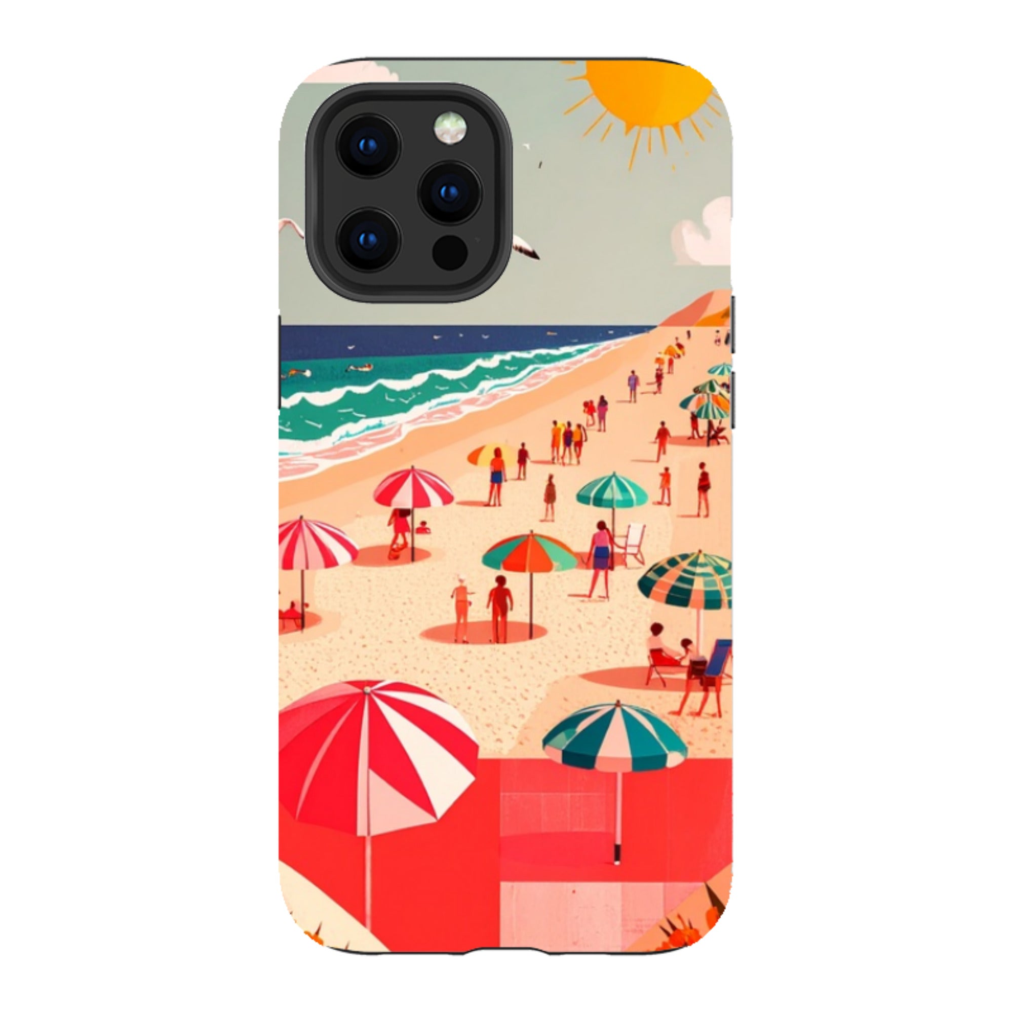 iPhone Tough Case - Mediterranean Beach