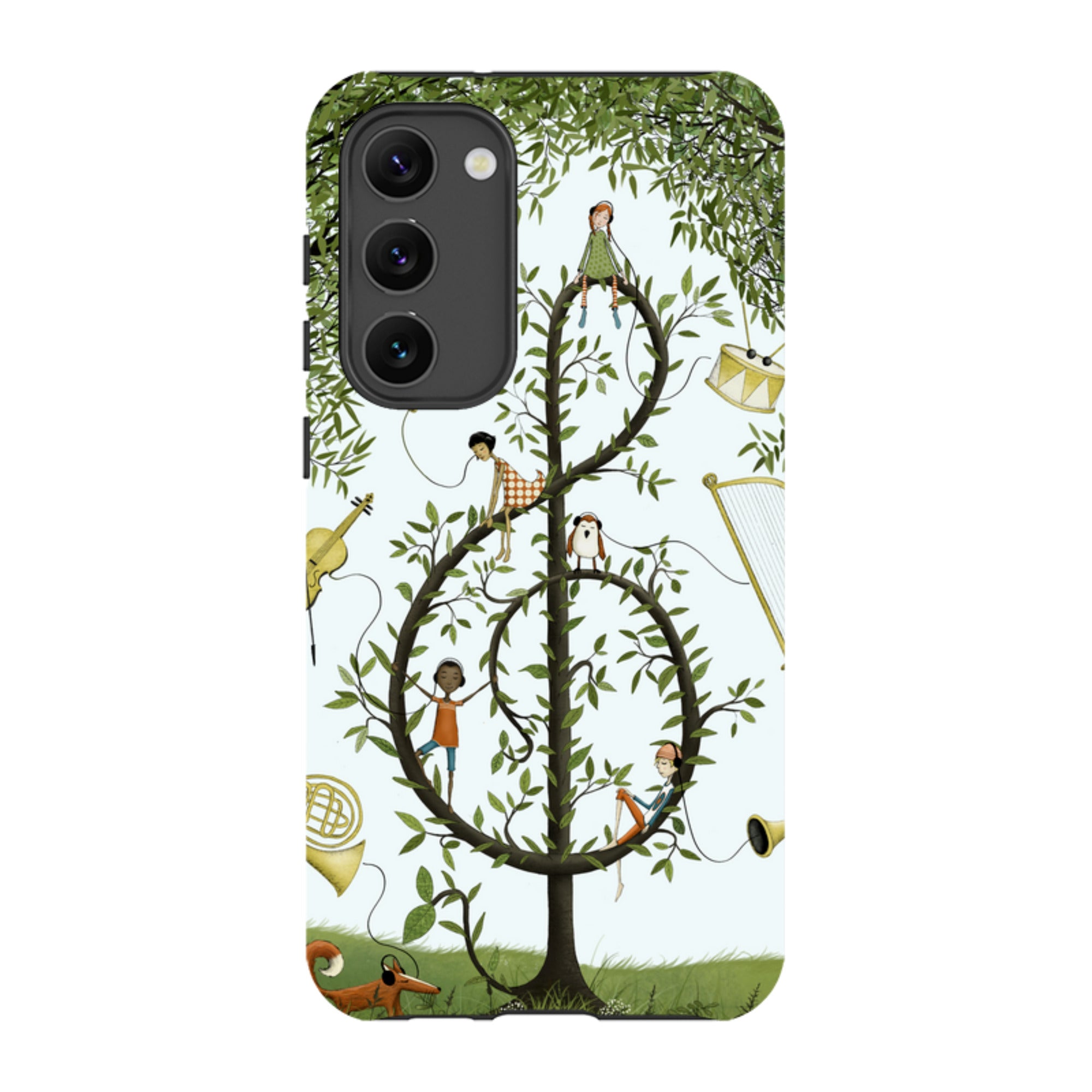 Samsung Tough Case - Music Tree By Maja Lindberg