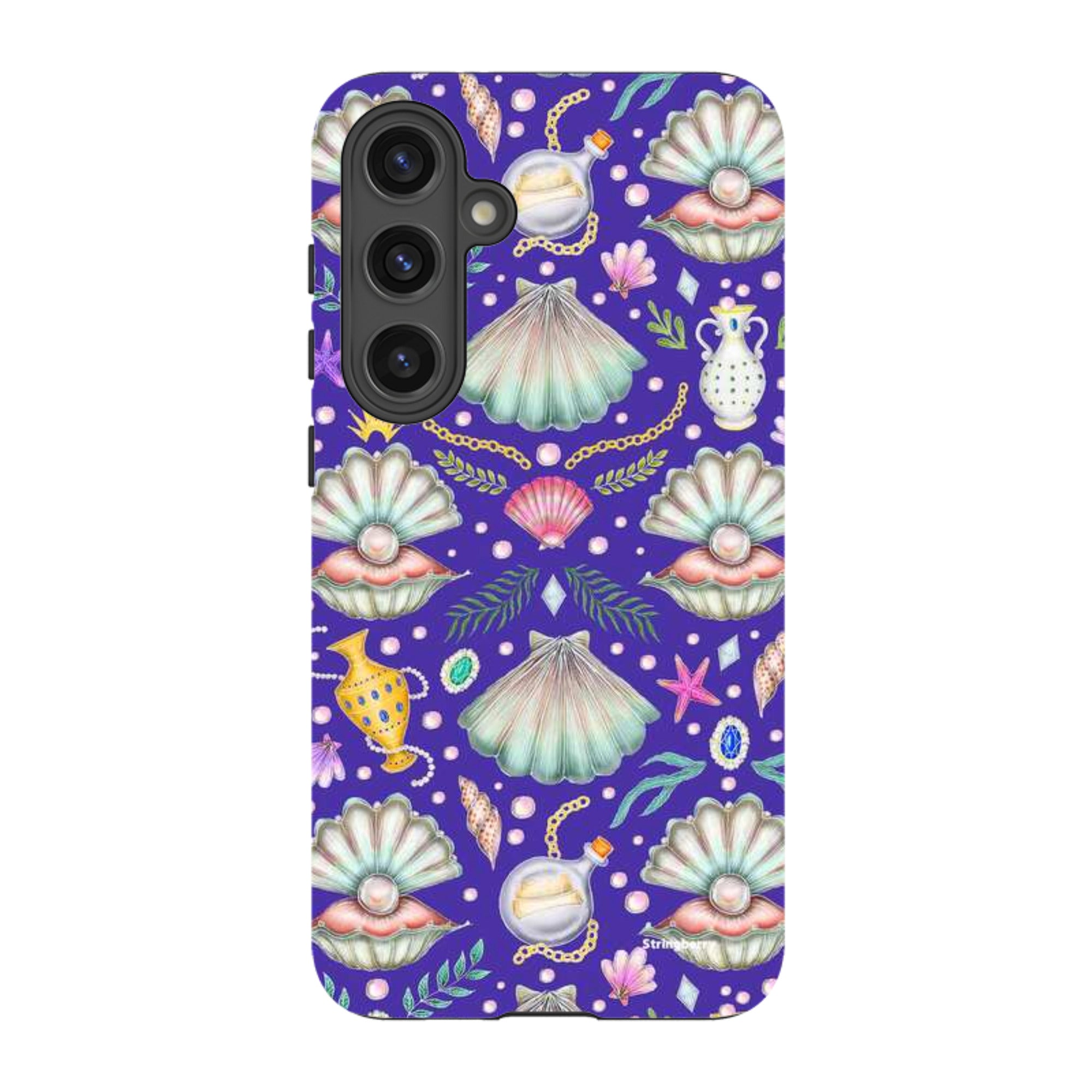 Samsung Tough Case - Pearl's Fantasy Indigo By Catherine Rowe