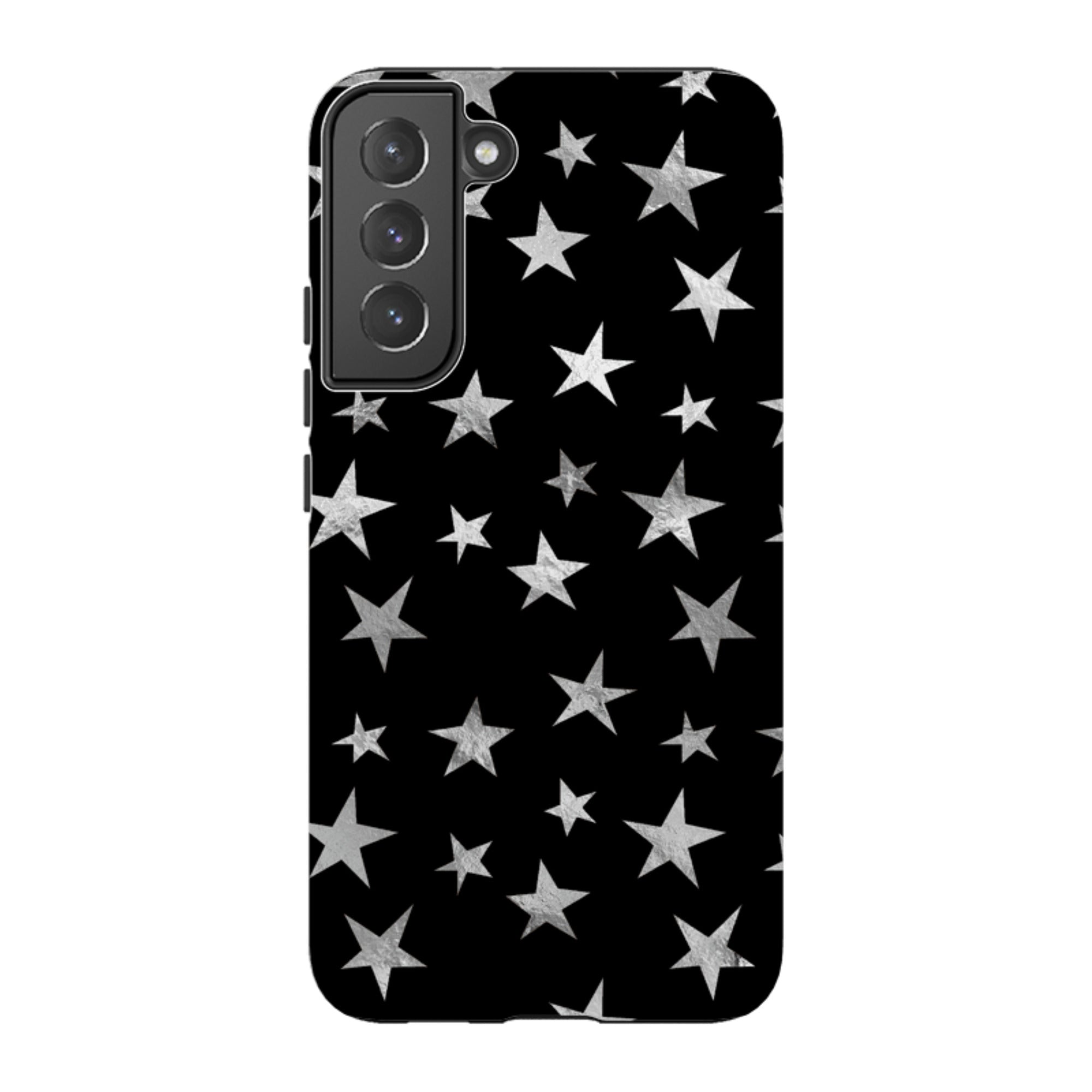 Samsung Tough Case - Black and Silver Stars