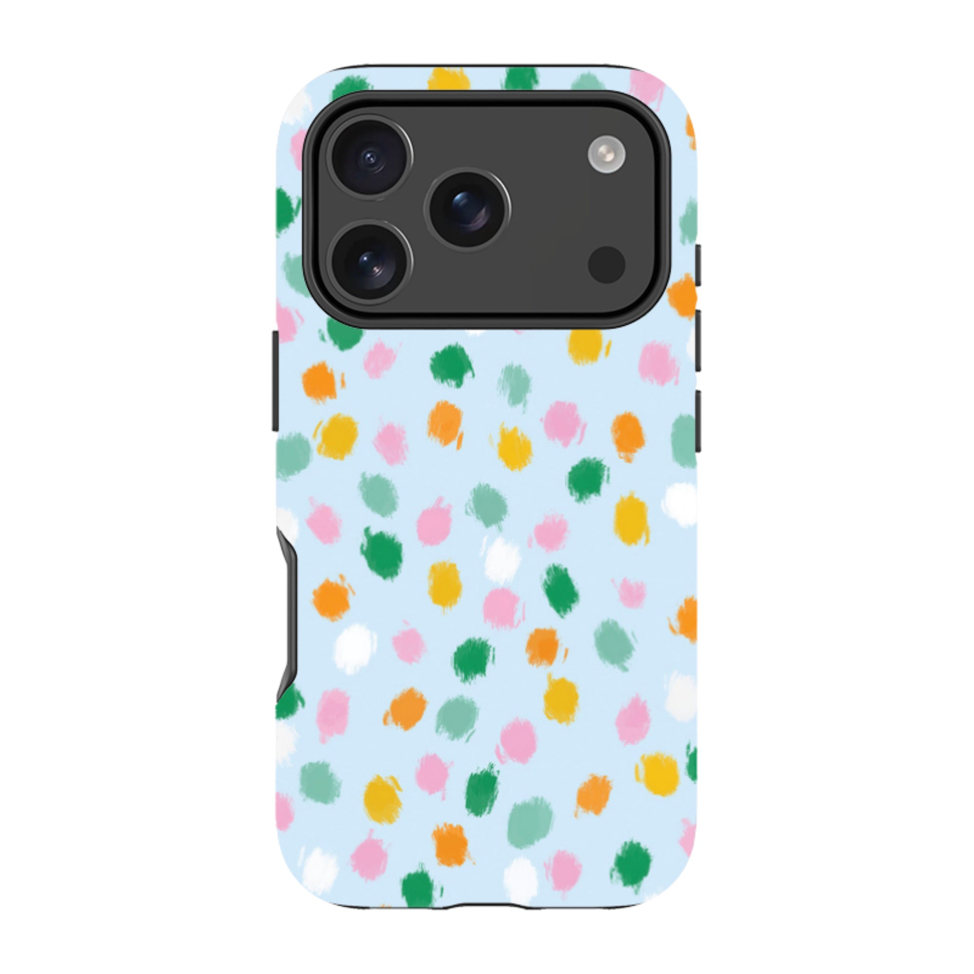iPhone Tough Case - Spotty Co-Ordinate By Lee Foster Wilson