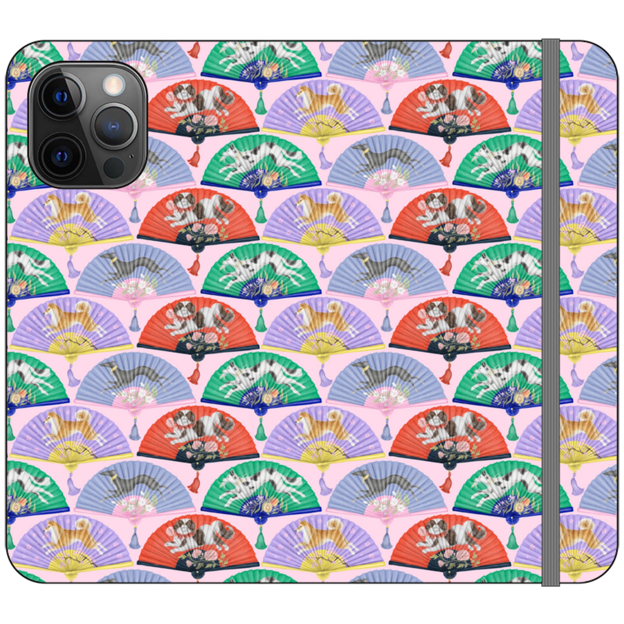 Dog Fan Wallet Case By Catherine Rowe