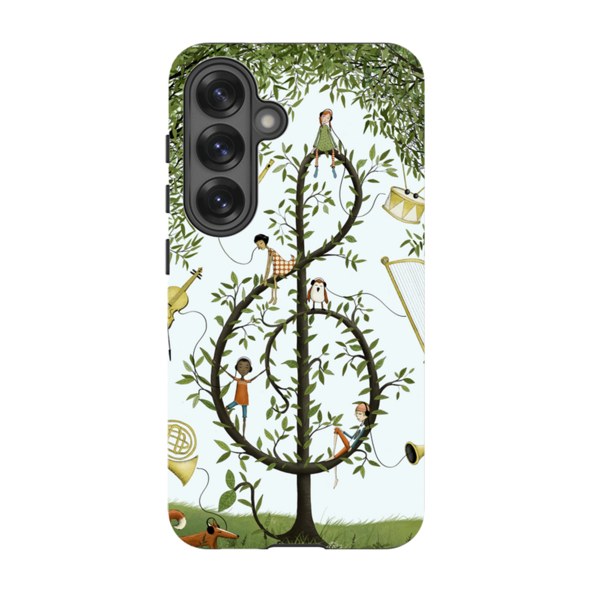 Samsung Tough Case - Music Tree By Maja Lindberg