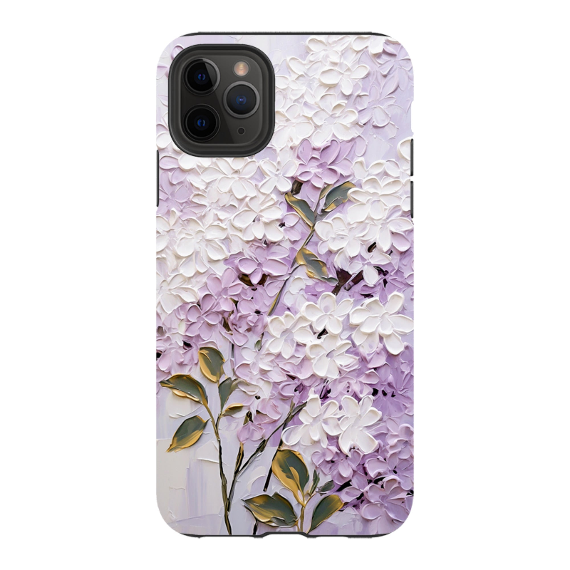 iPhone Tough Case - Purple Floral II