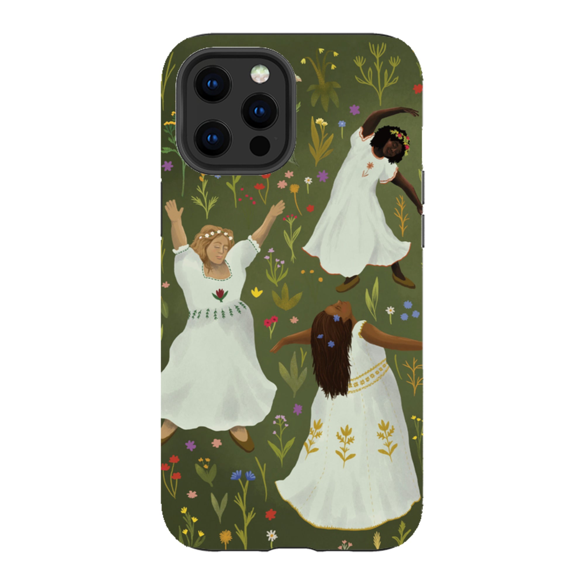 iPhone Tough Case - Folk Dance By Anna Stead