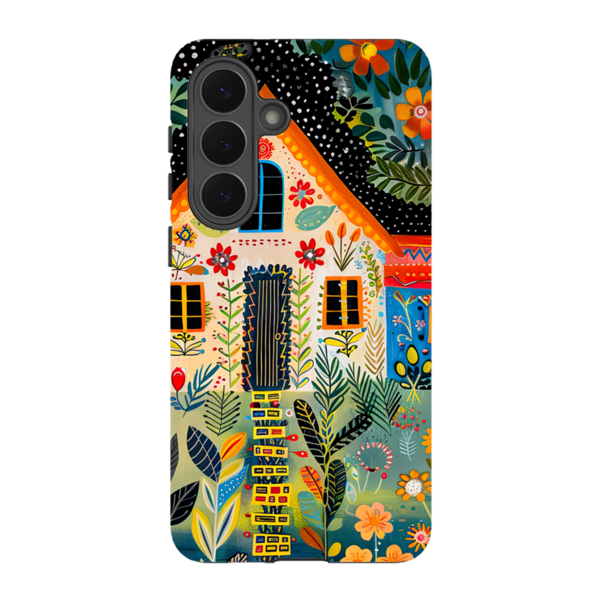 Samsung Tough Case - Folk Art House II