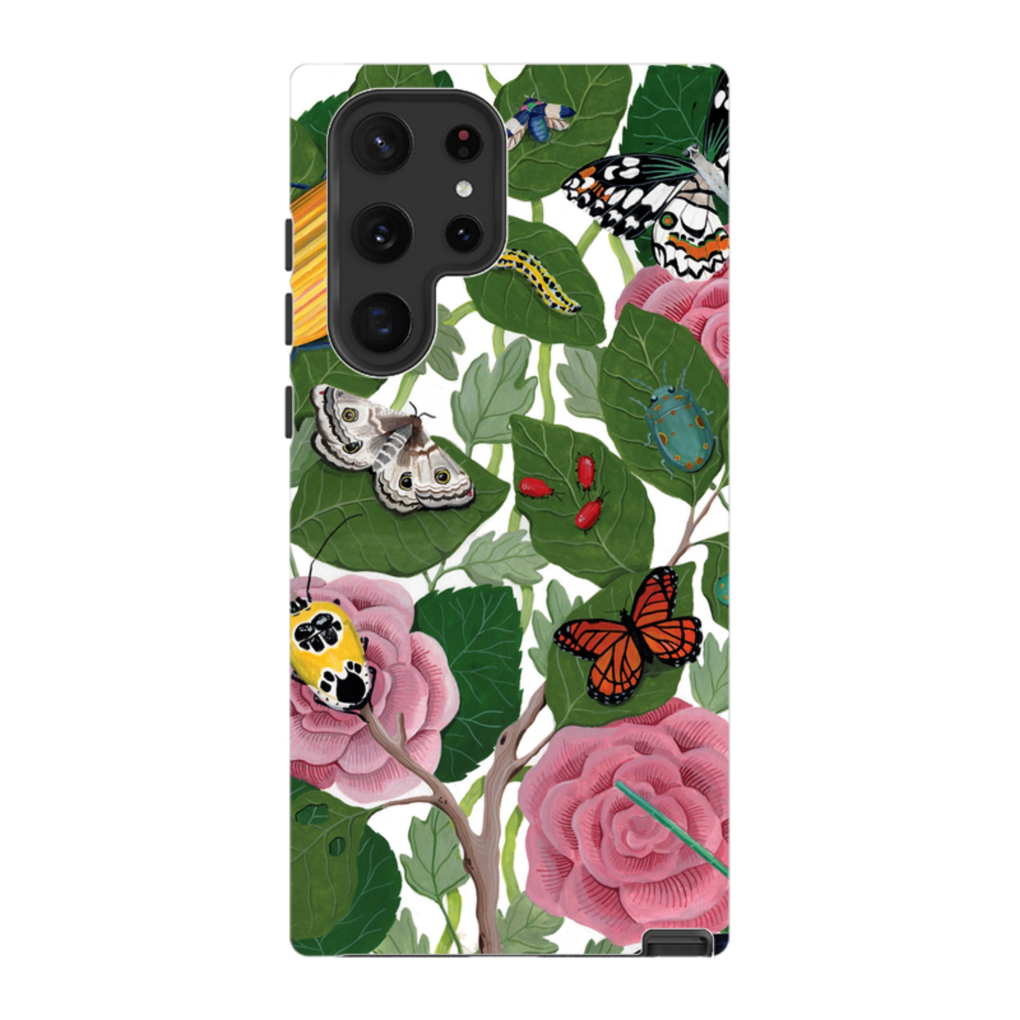Samsung Tough Case - Butterflies And Beatles By Bex Parkin